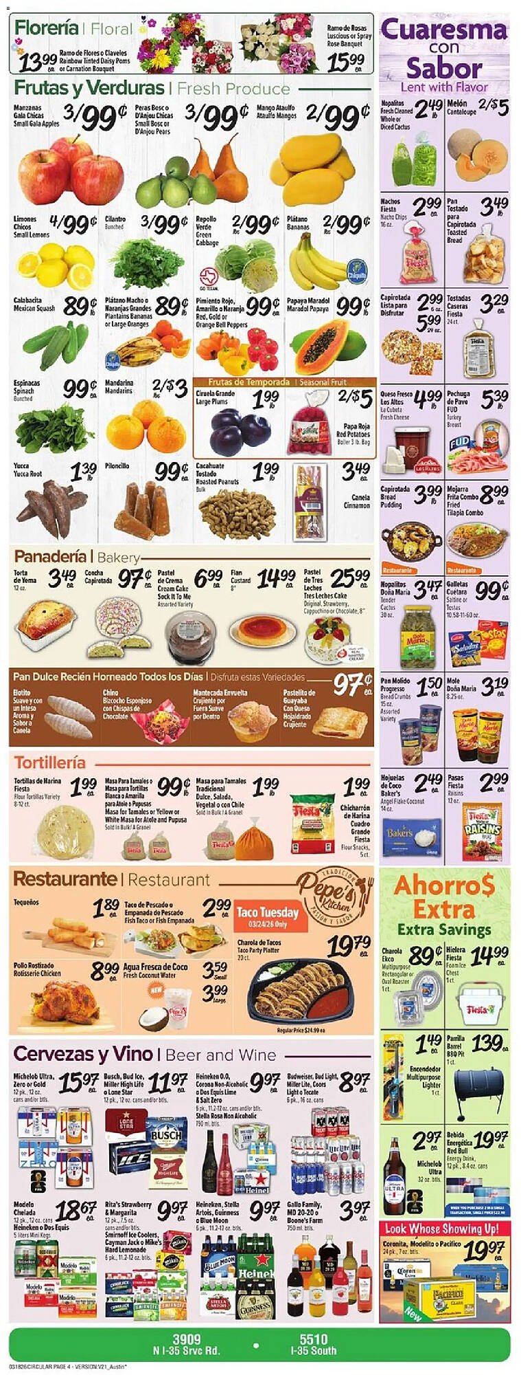 Fiesta Mart weekly ad
