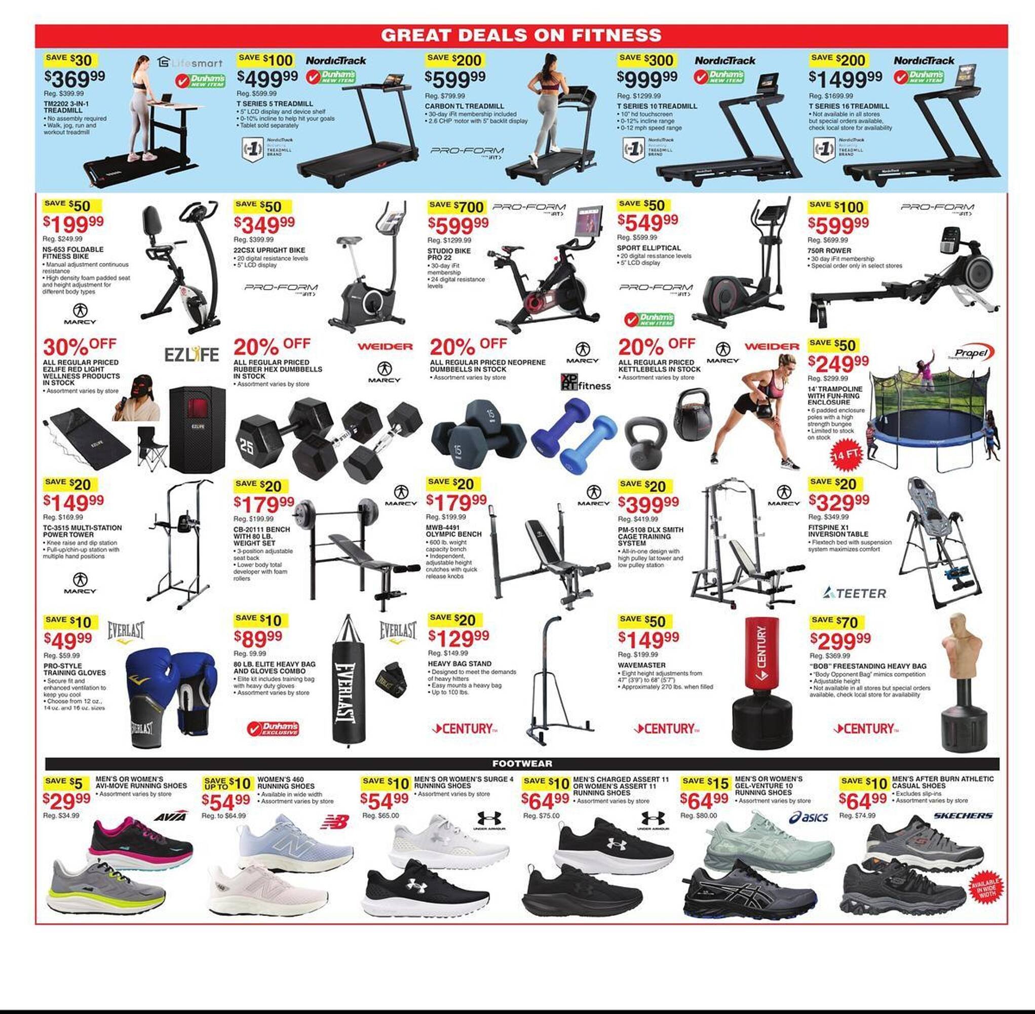 Dunham's Sports weekly ad