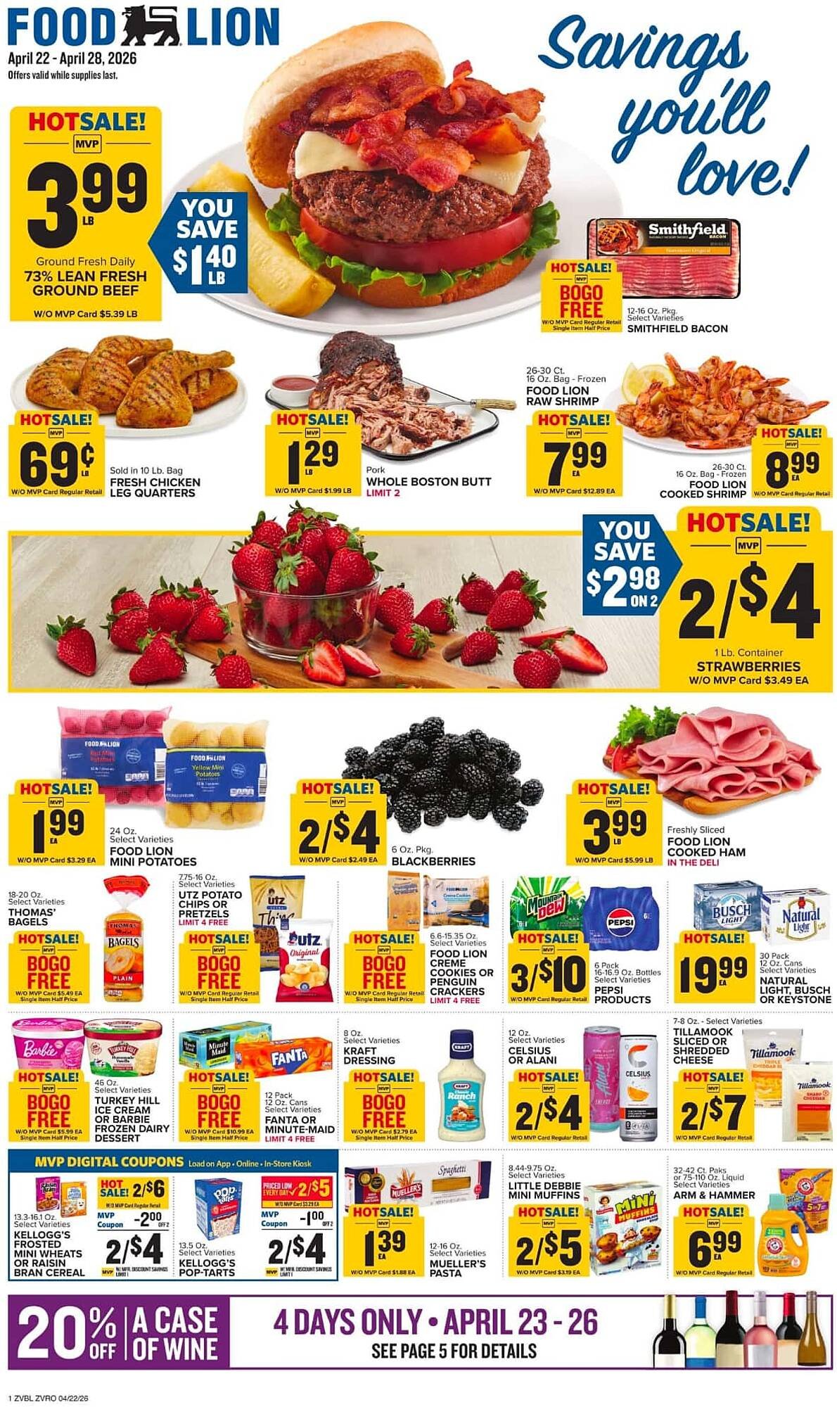 Food Lion weekly ad