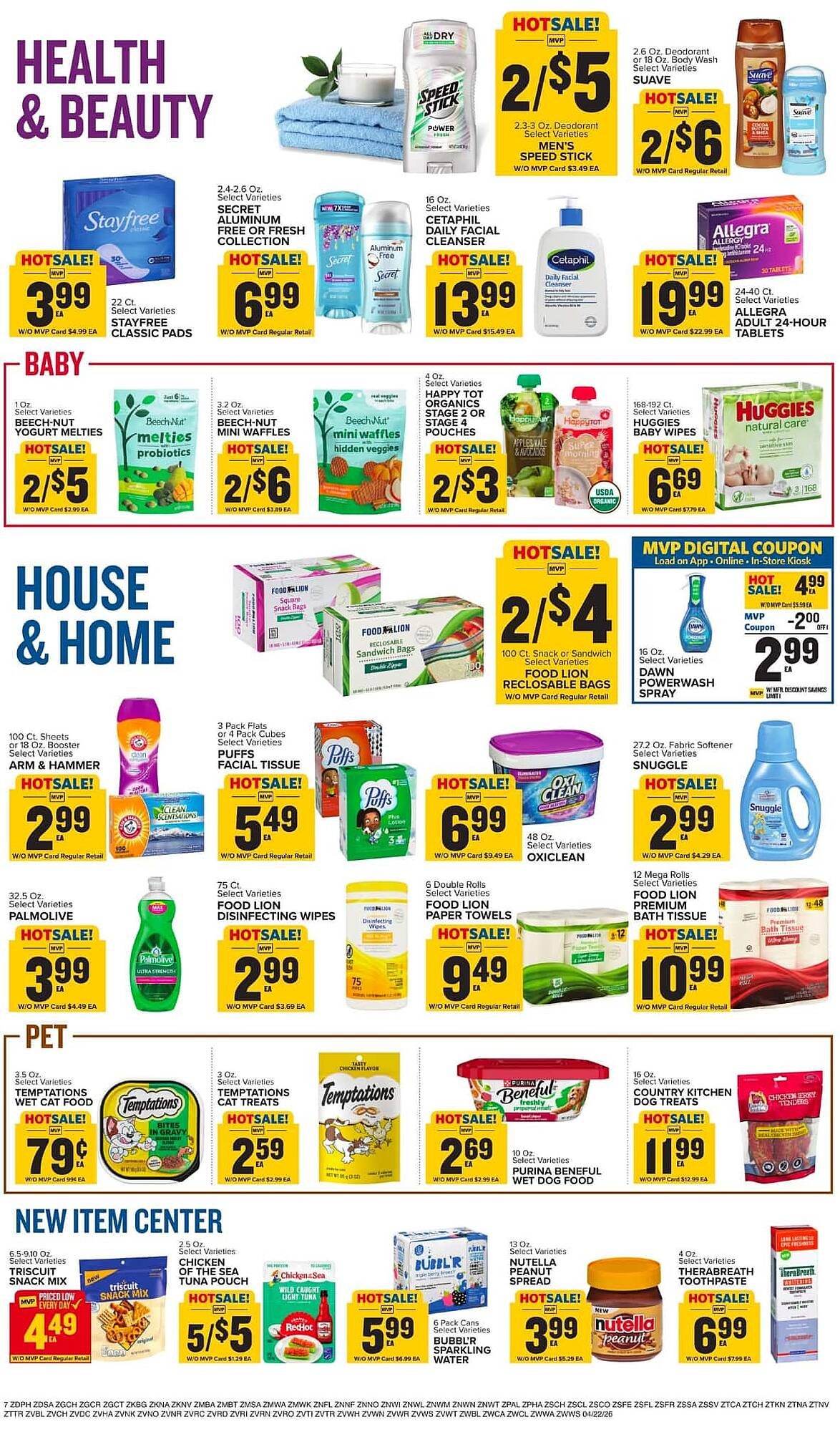 Food Lion weekly ad