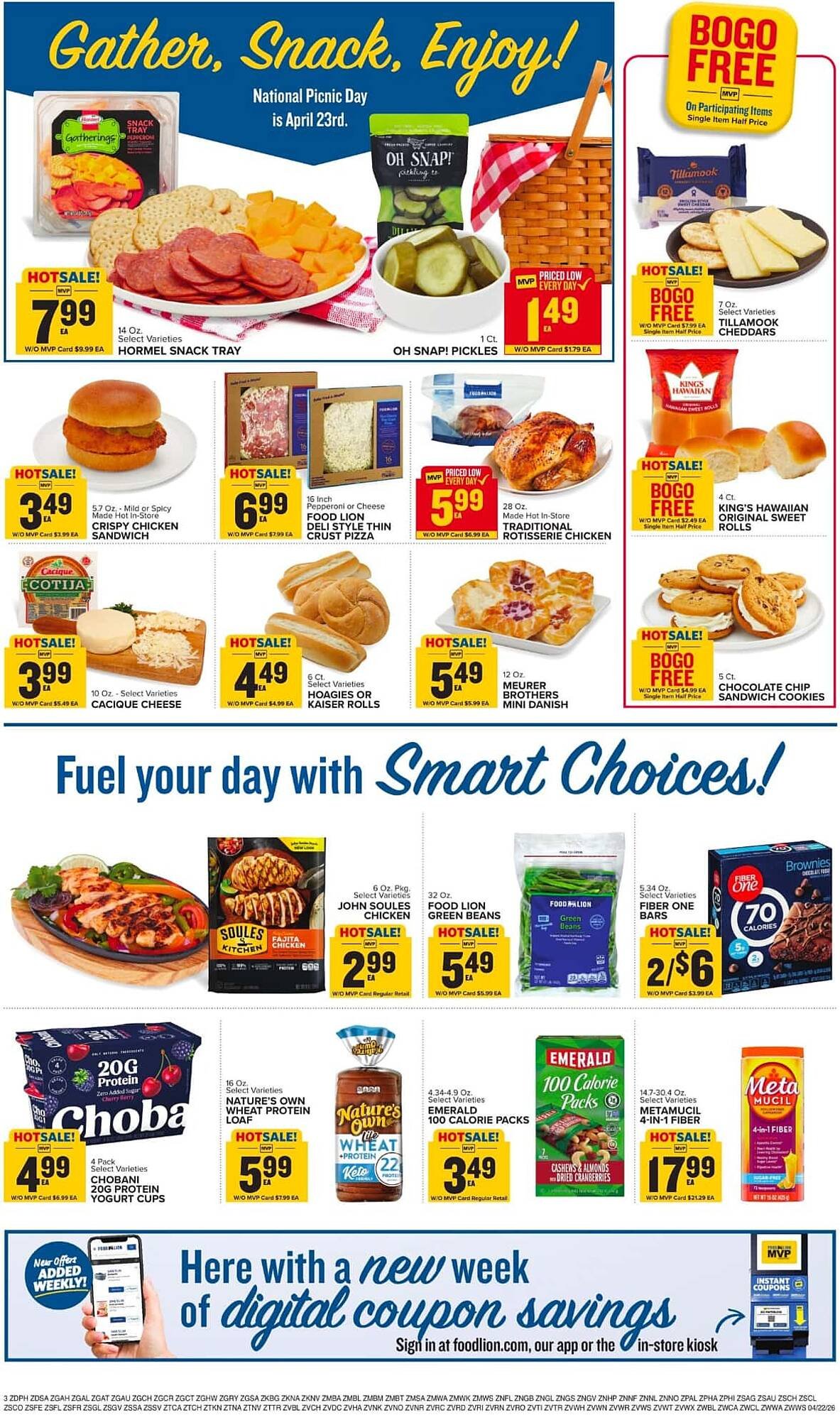 Food Lion weekly ad