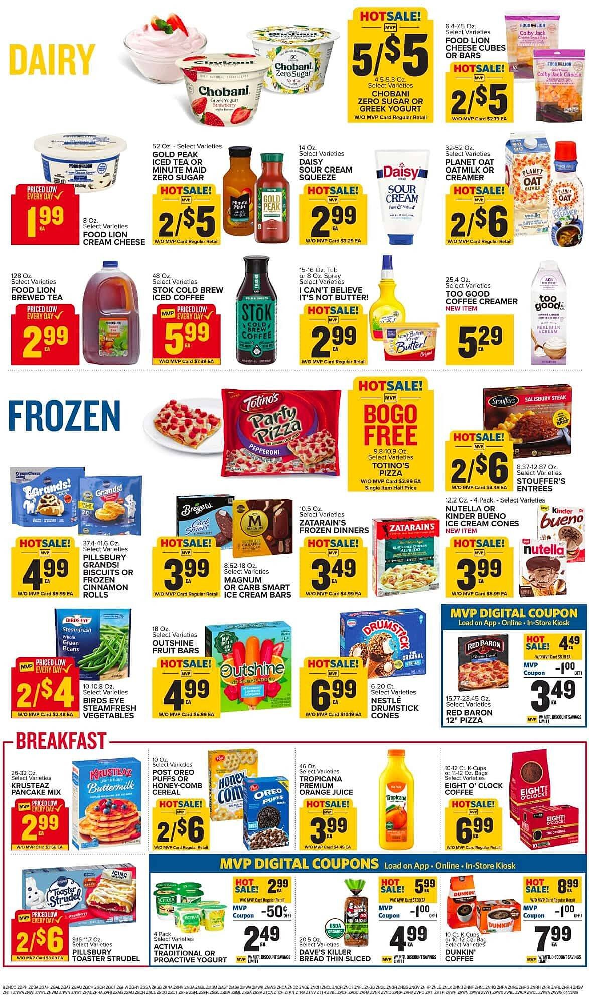 Food Lion weekly ad