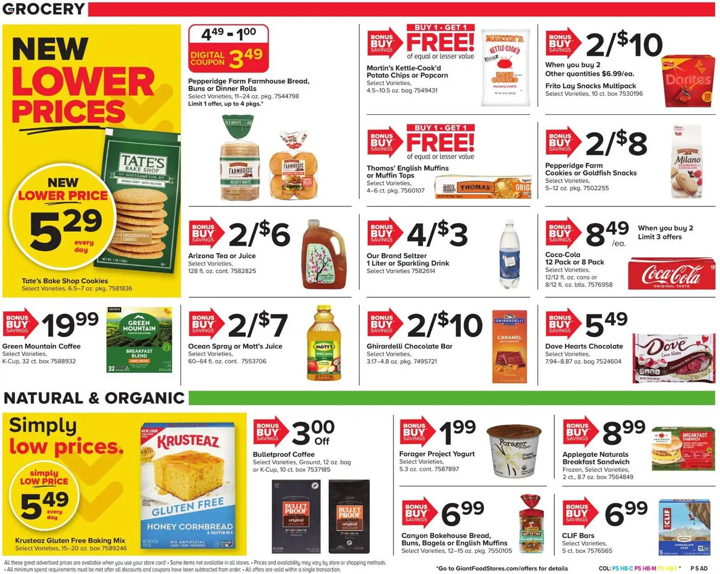 GIANT weekly ad