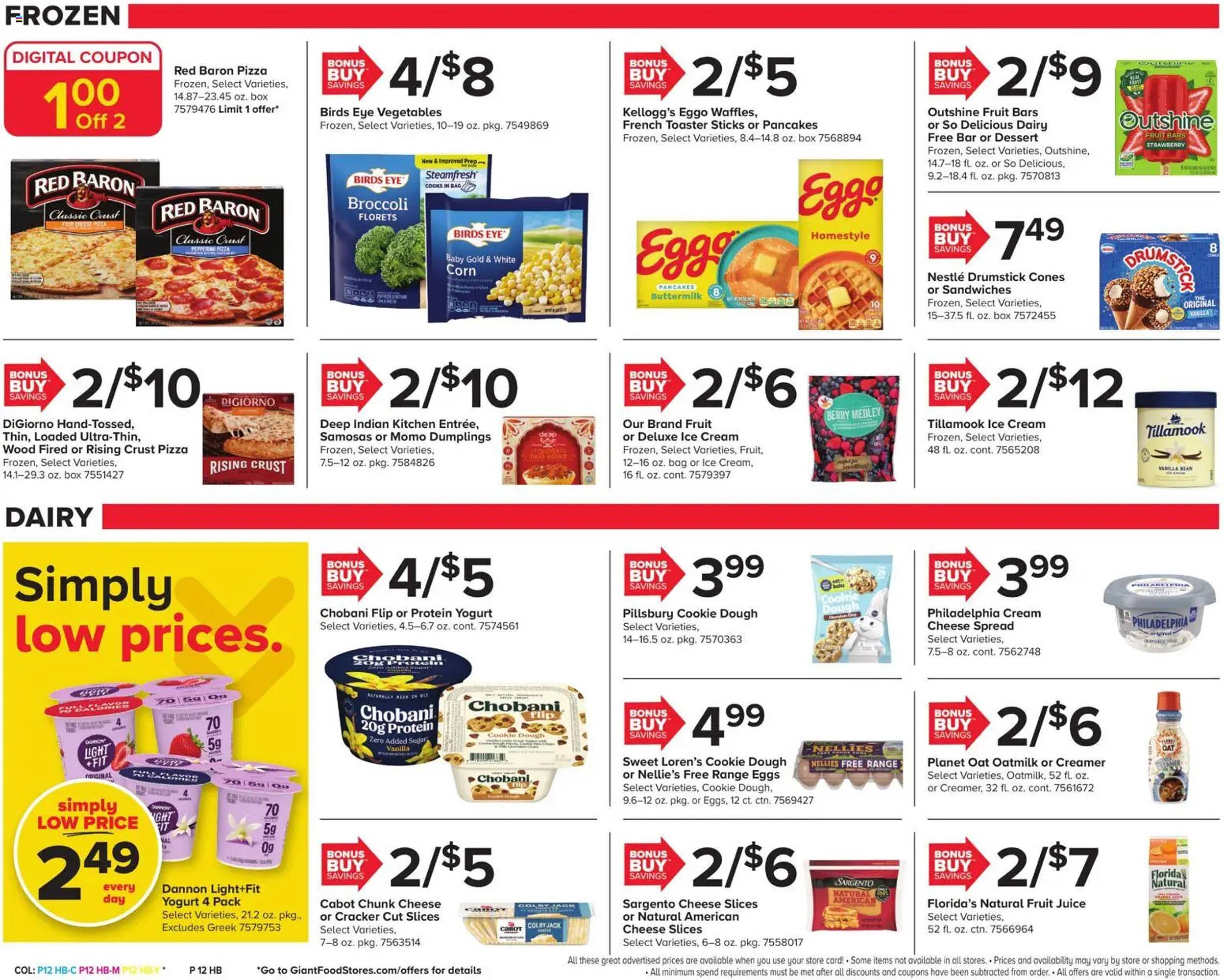 GIANT weekly ad