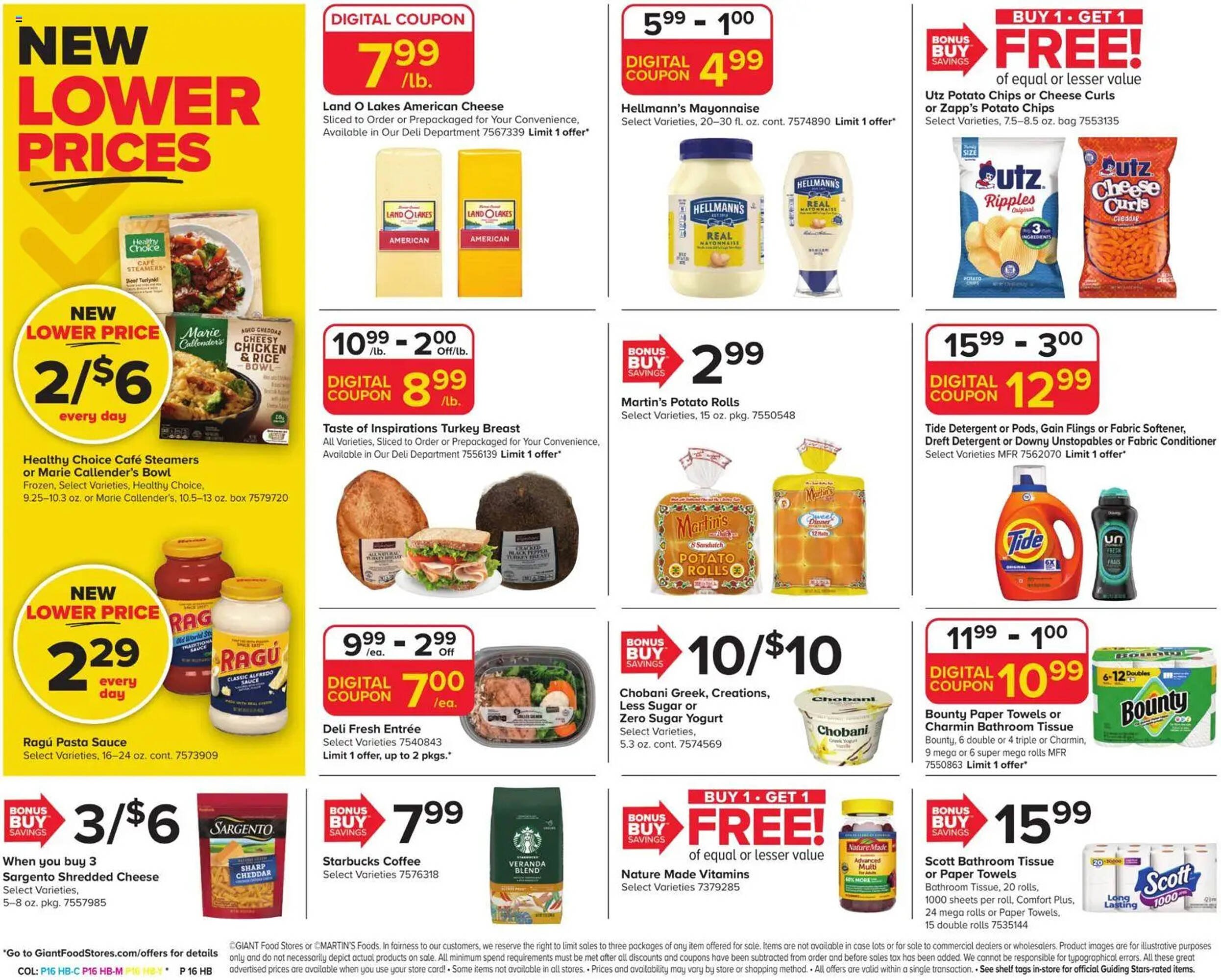 GIANT weekly ad