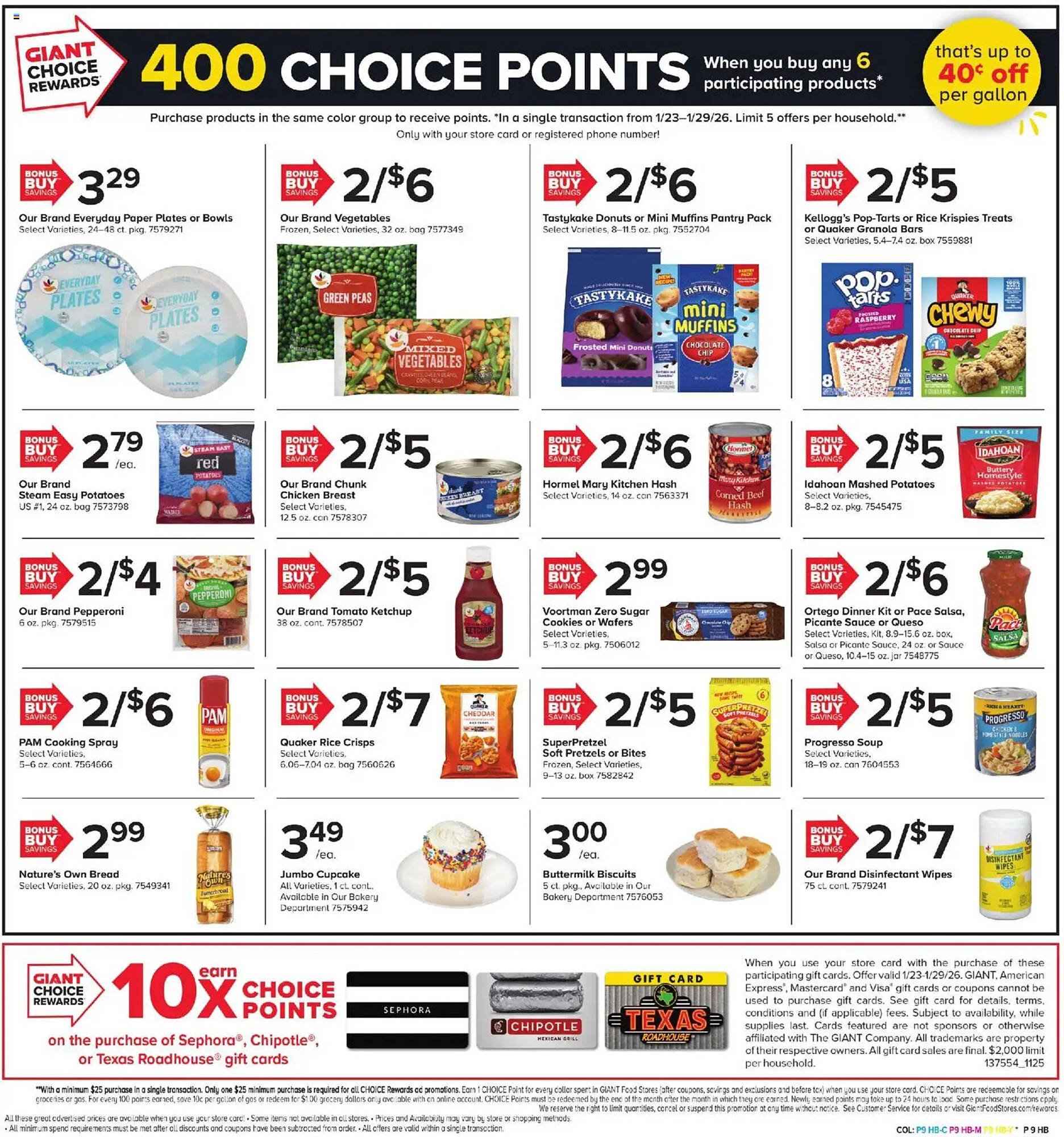 GIANT weekly ad