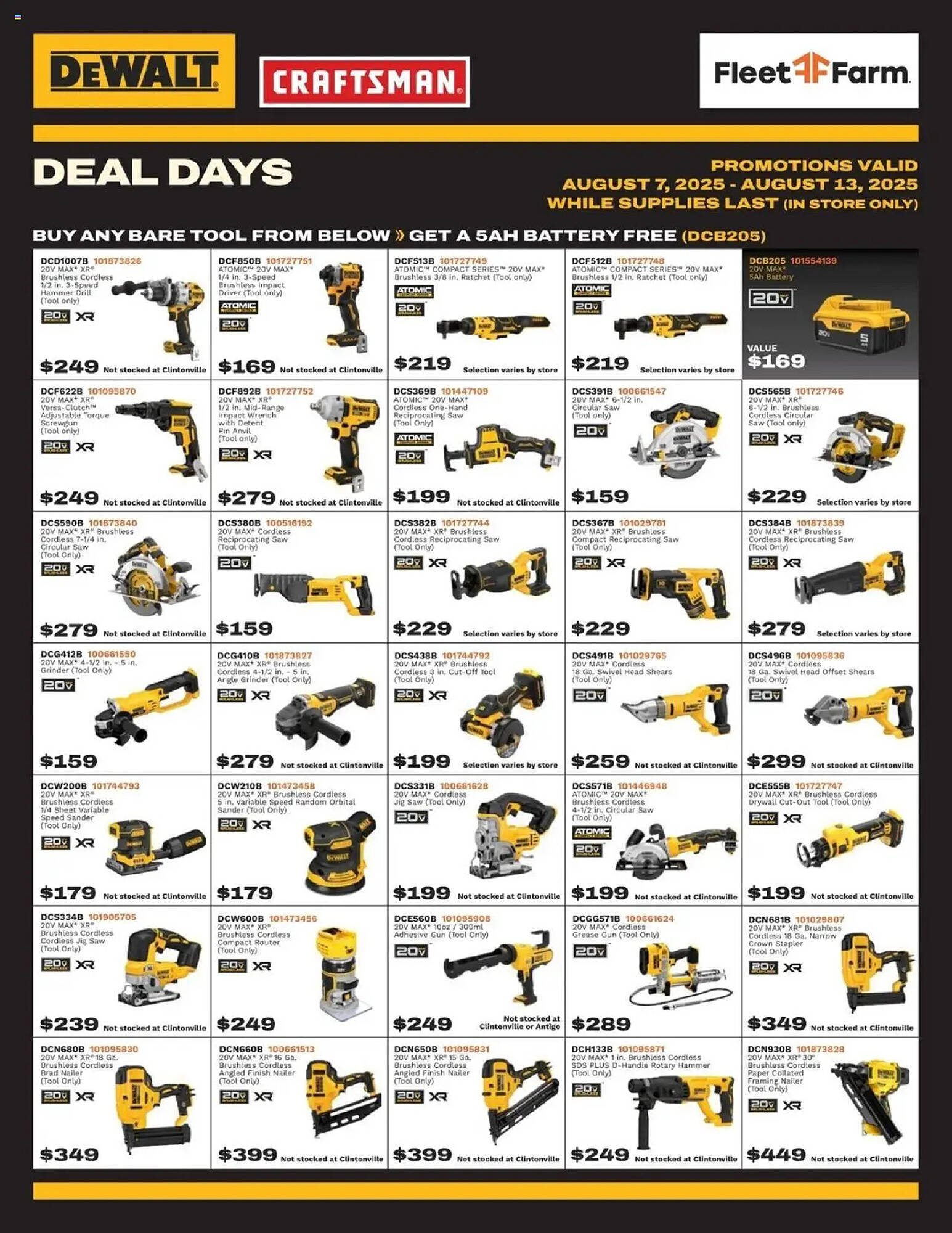 Mills Fleet Farm Weekly Ad (2025-08-07 - 2025-08-13) | 1