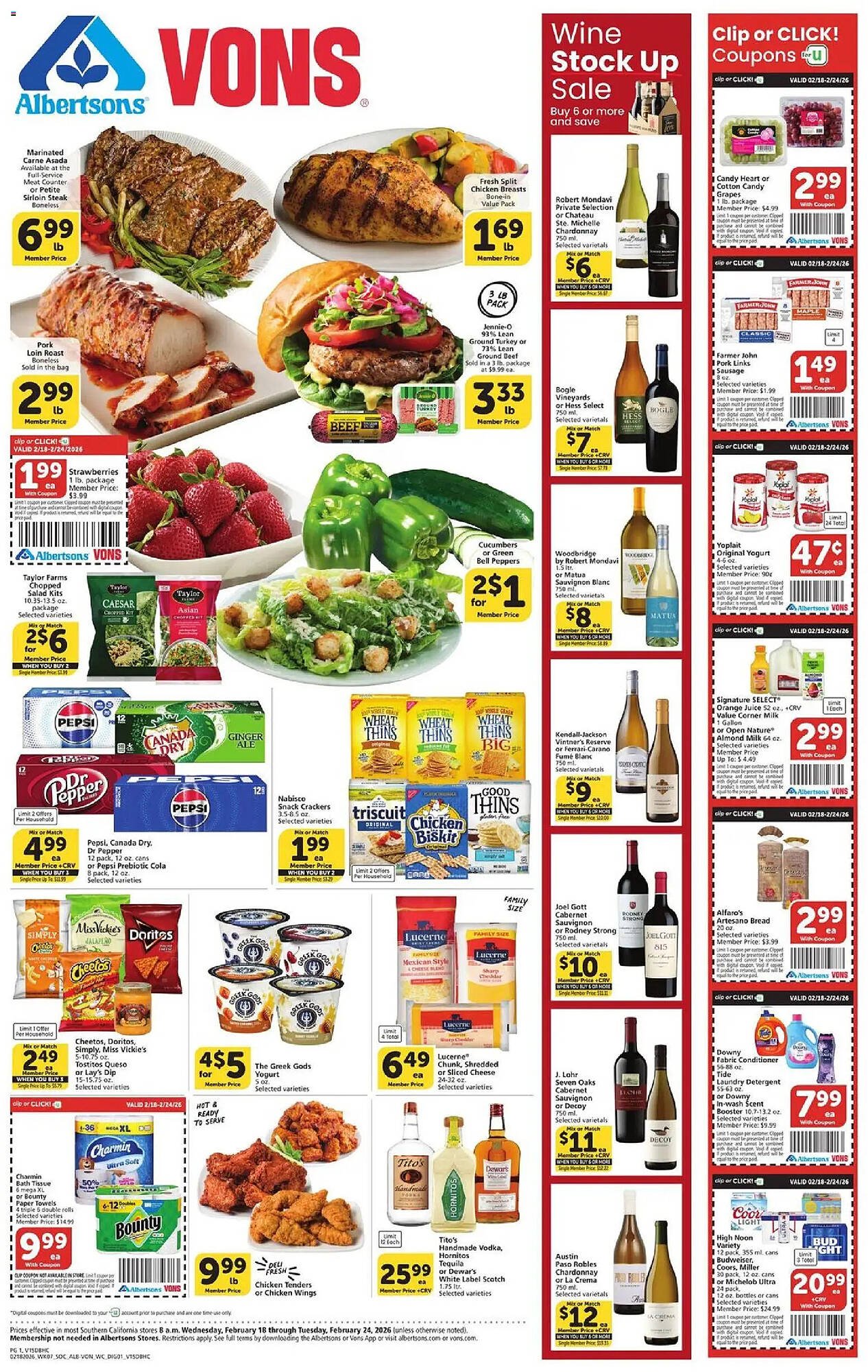 Vons weekly ad