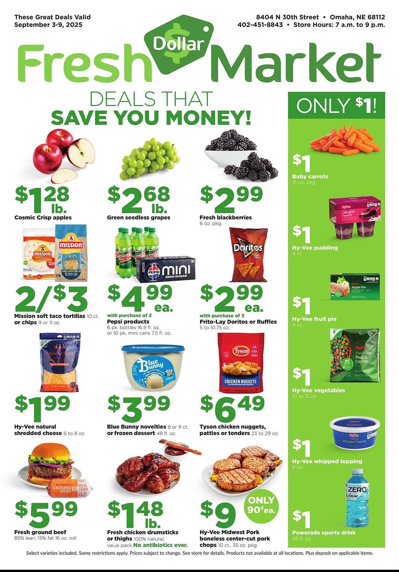 Hy-Vee weekly ad (2025-09-03 - 2025-09-09) | 1