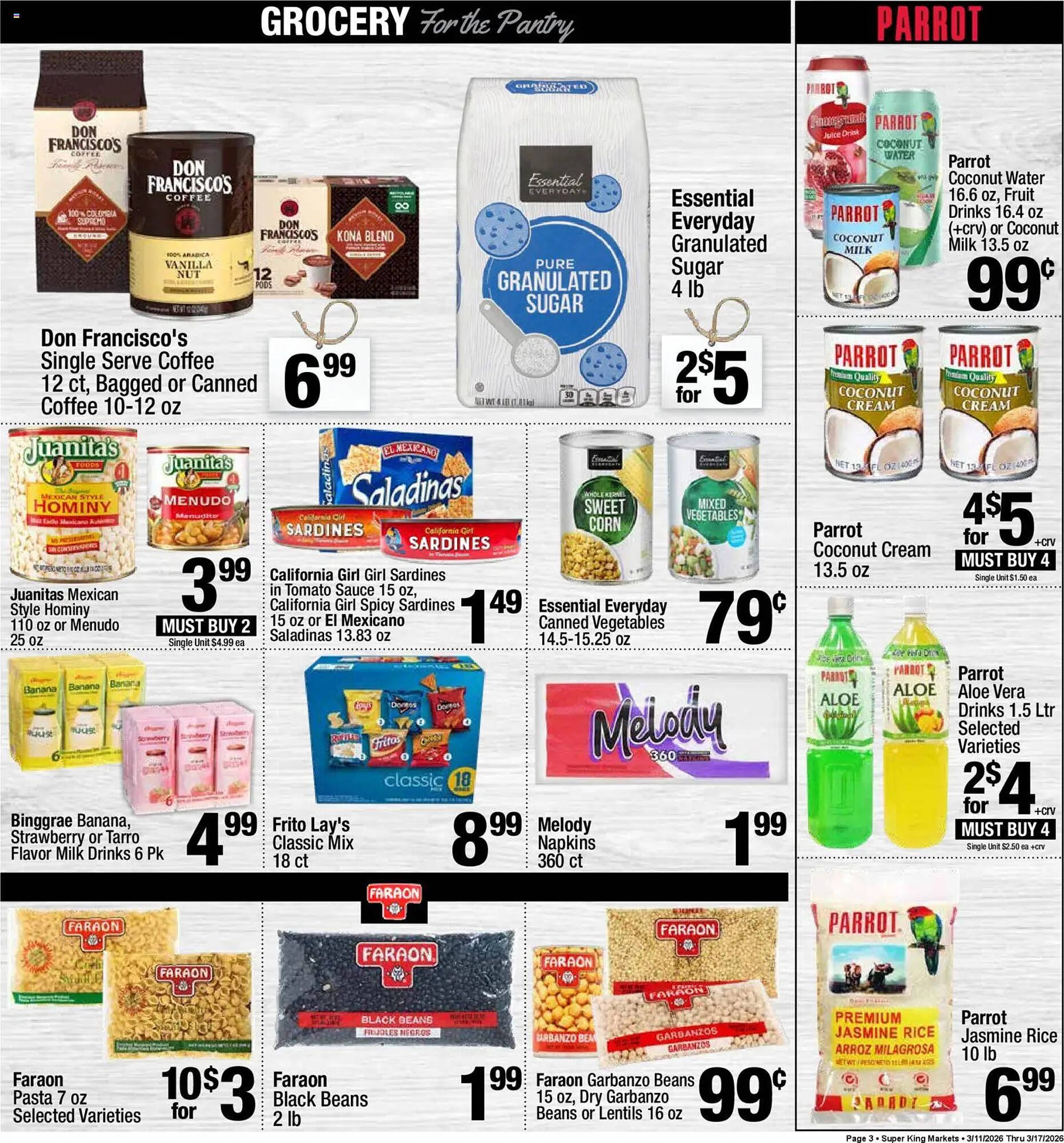 Super King Markets weekly ad