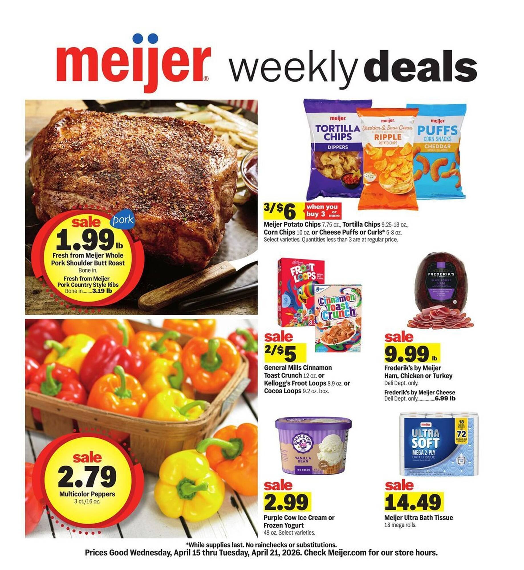 Meijer weekly ad