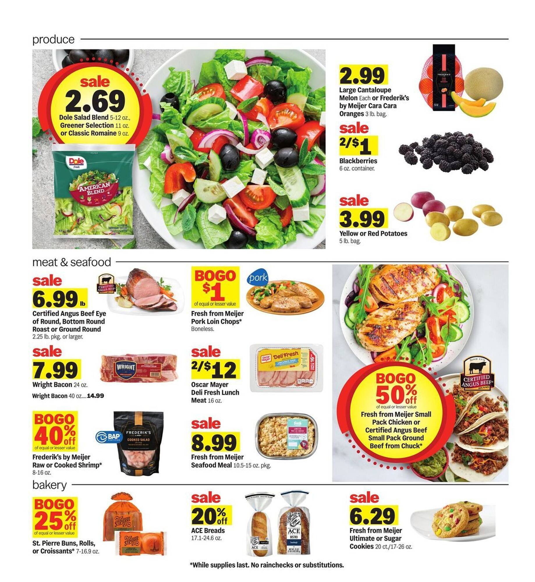 Meijer weekly ad