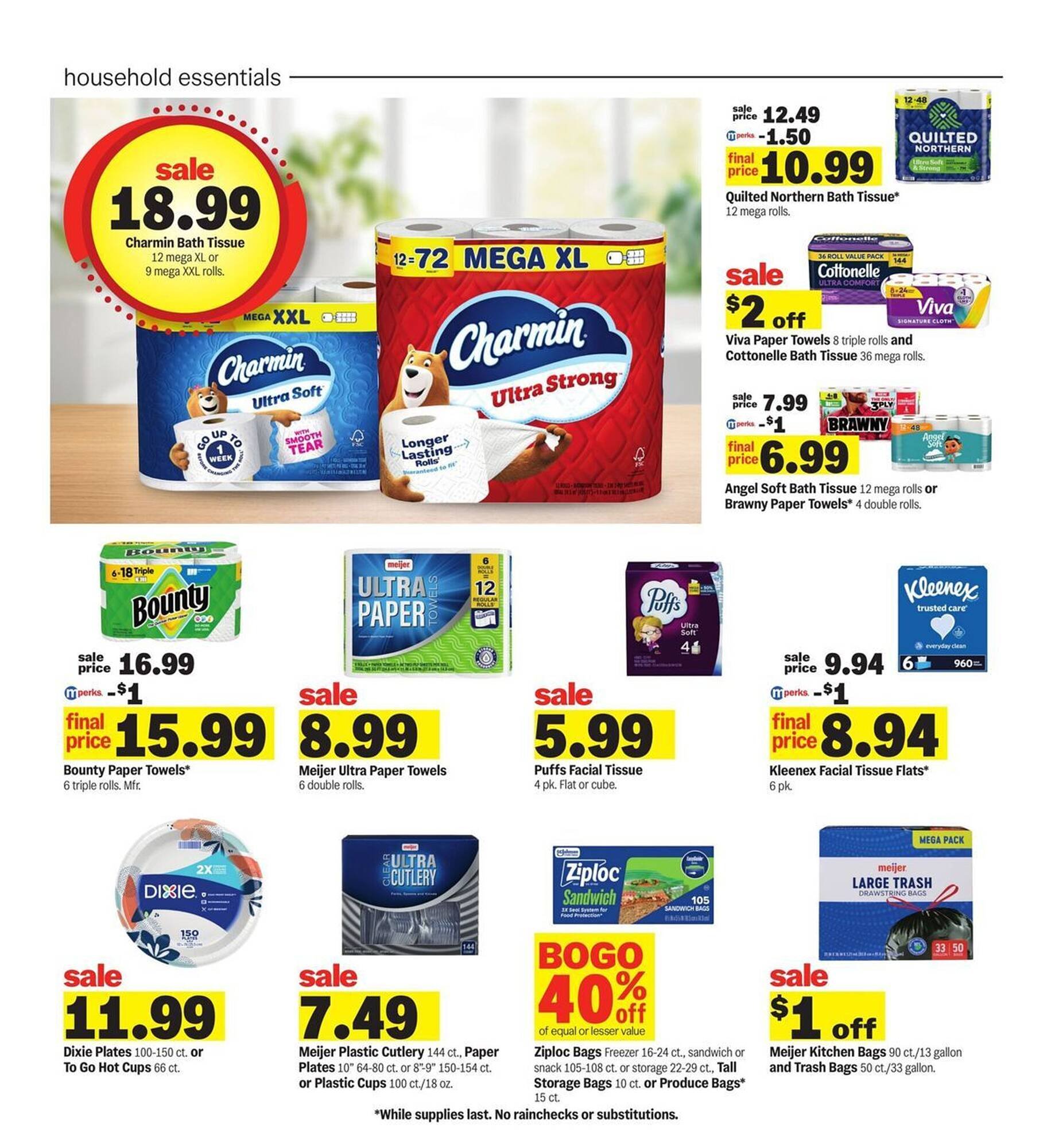 Meijer weekly ad