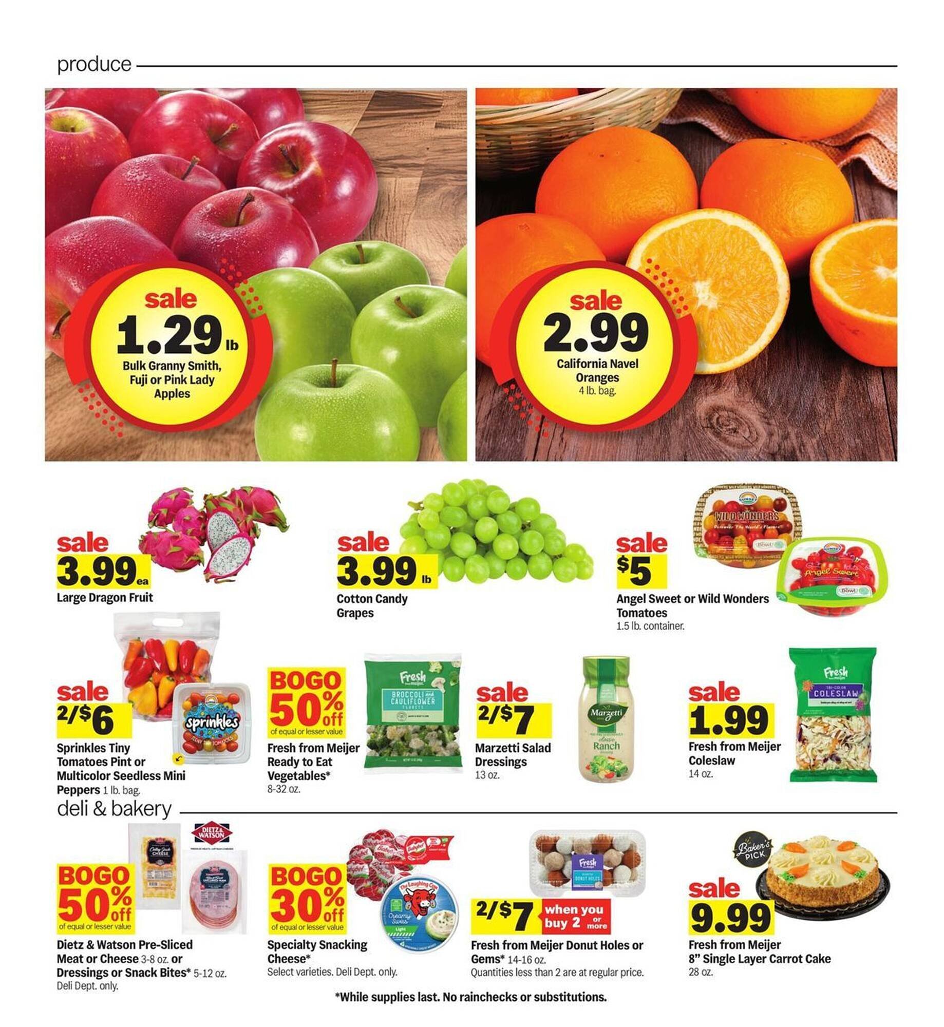 Meijer weekly ad