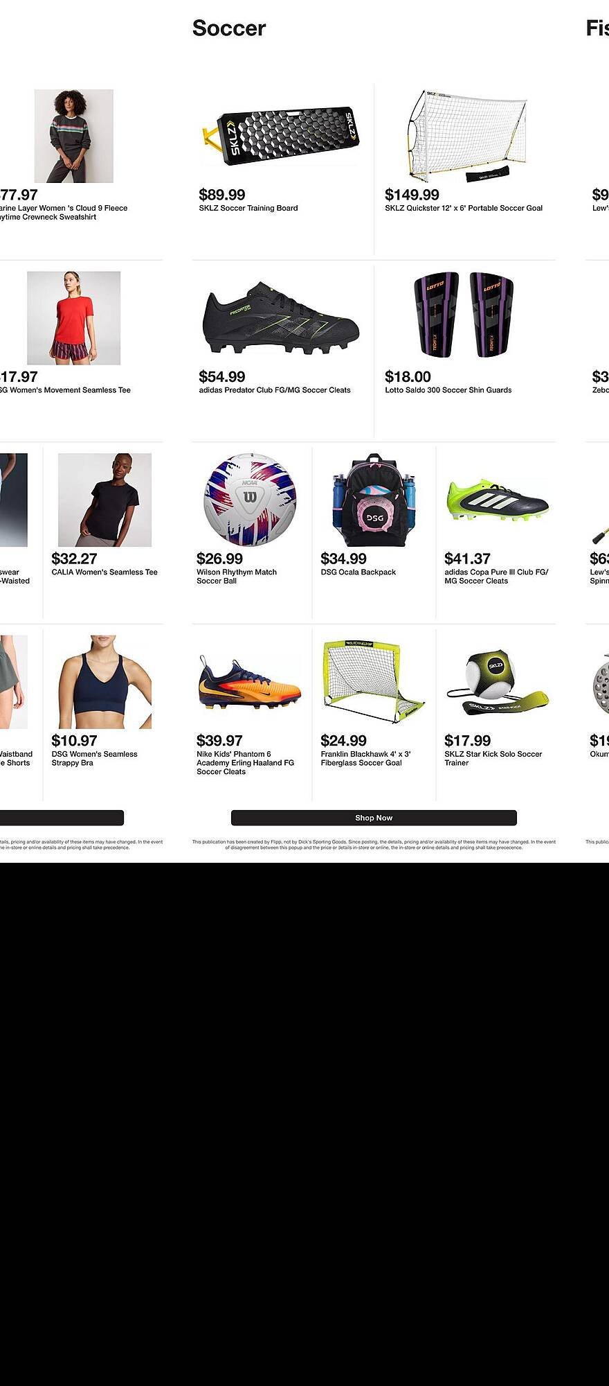 Dick's Sporting Goods weekly ad