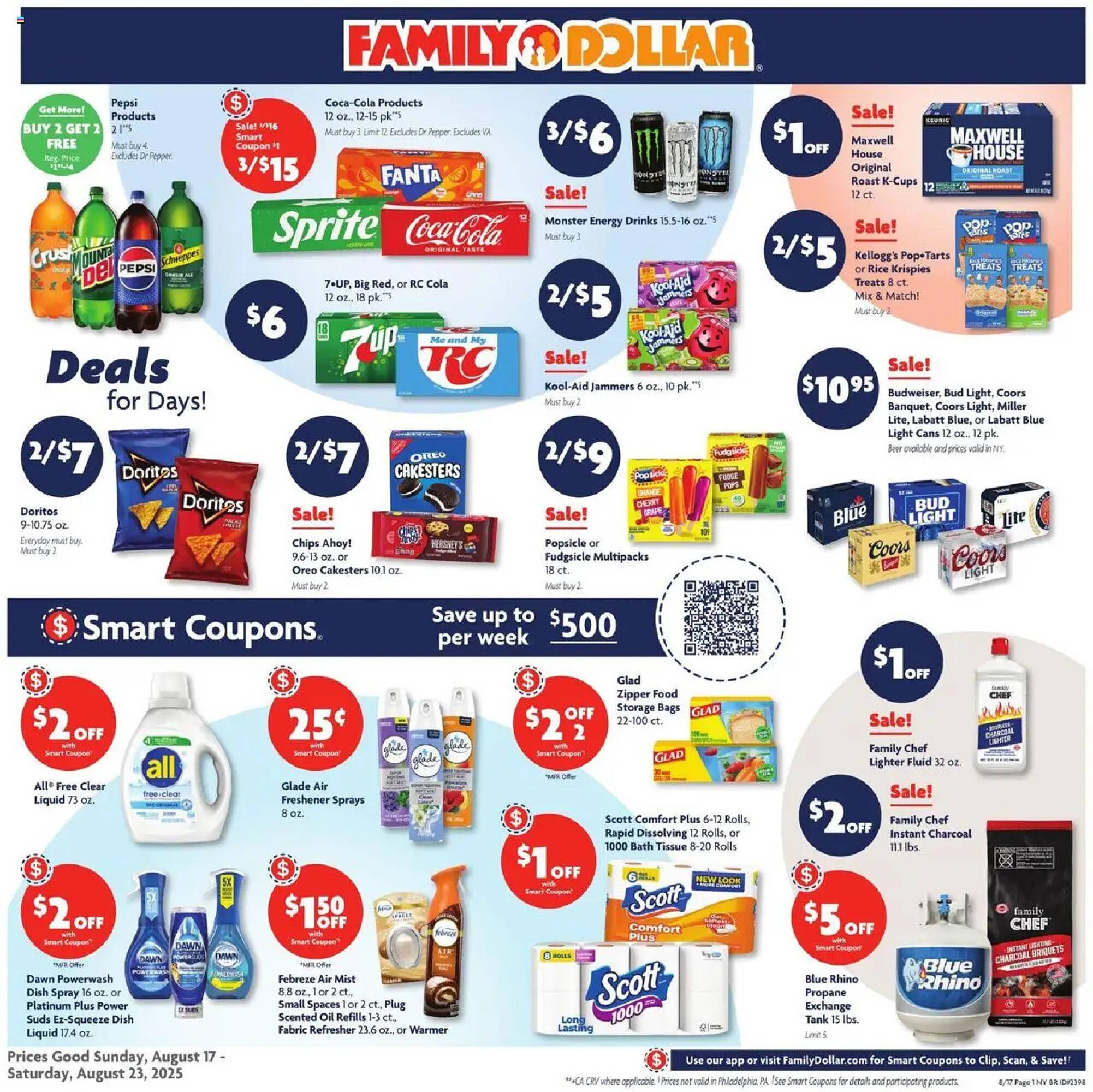 Family Dollar Weekly Ad (2025-08-17 - 2025-08-23) | 1