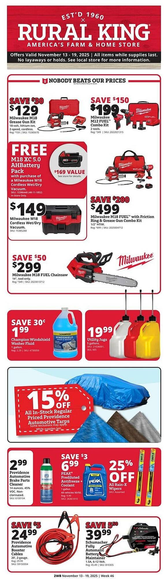 Rural King weekly ad (2025-11-13 - 2025-11-19) | 2