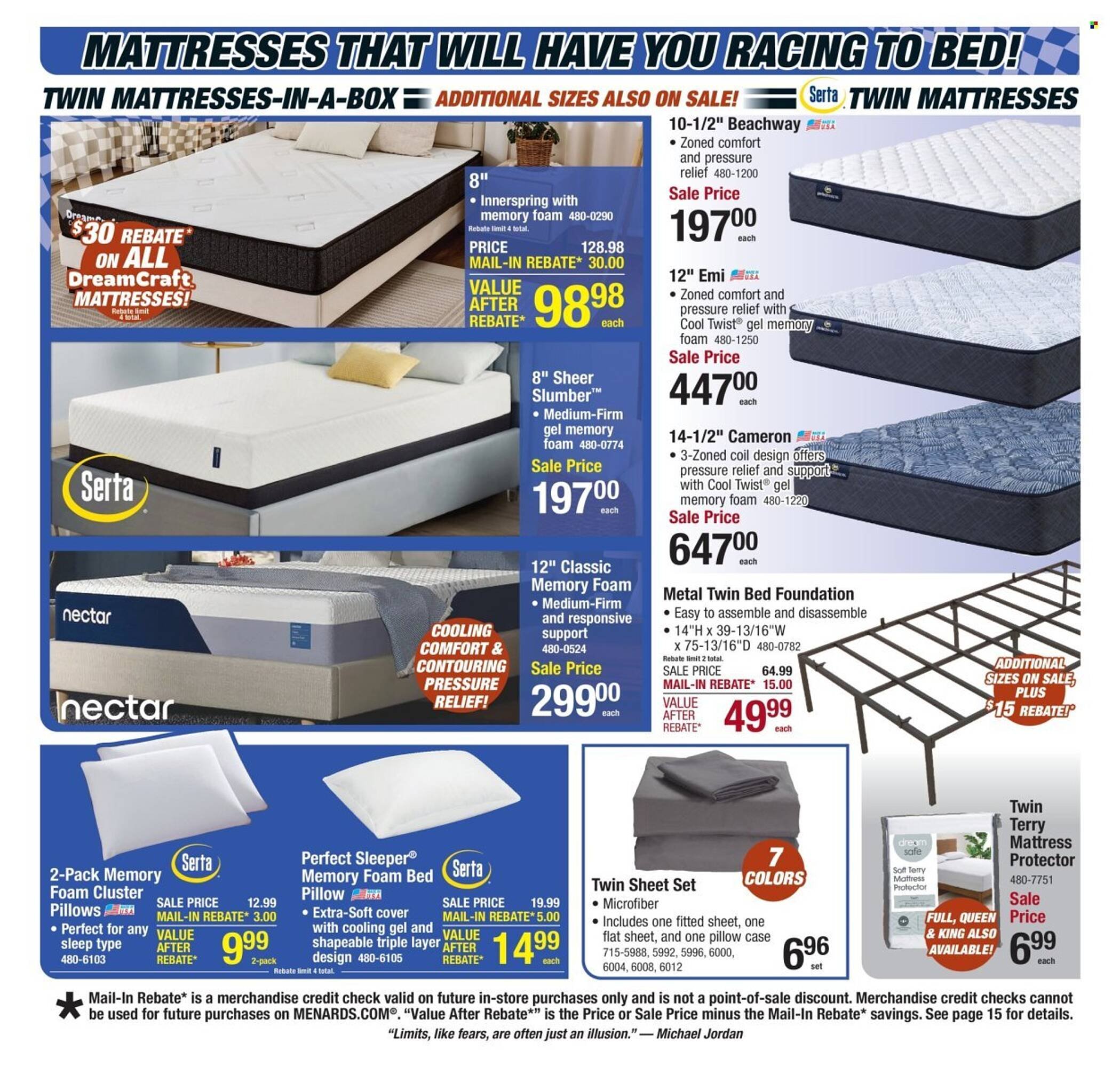 Menards weekly ad
