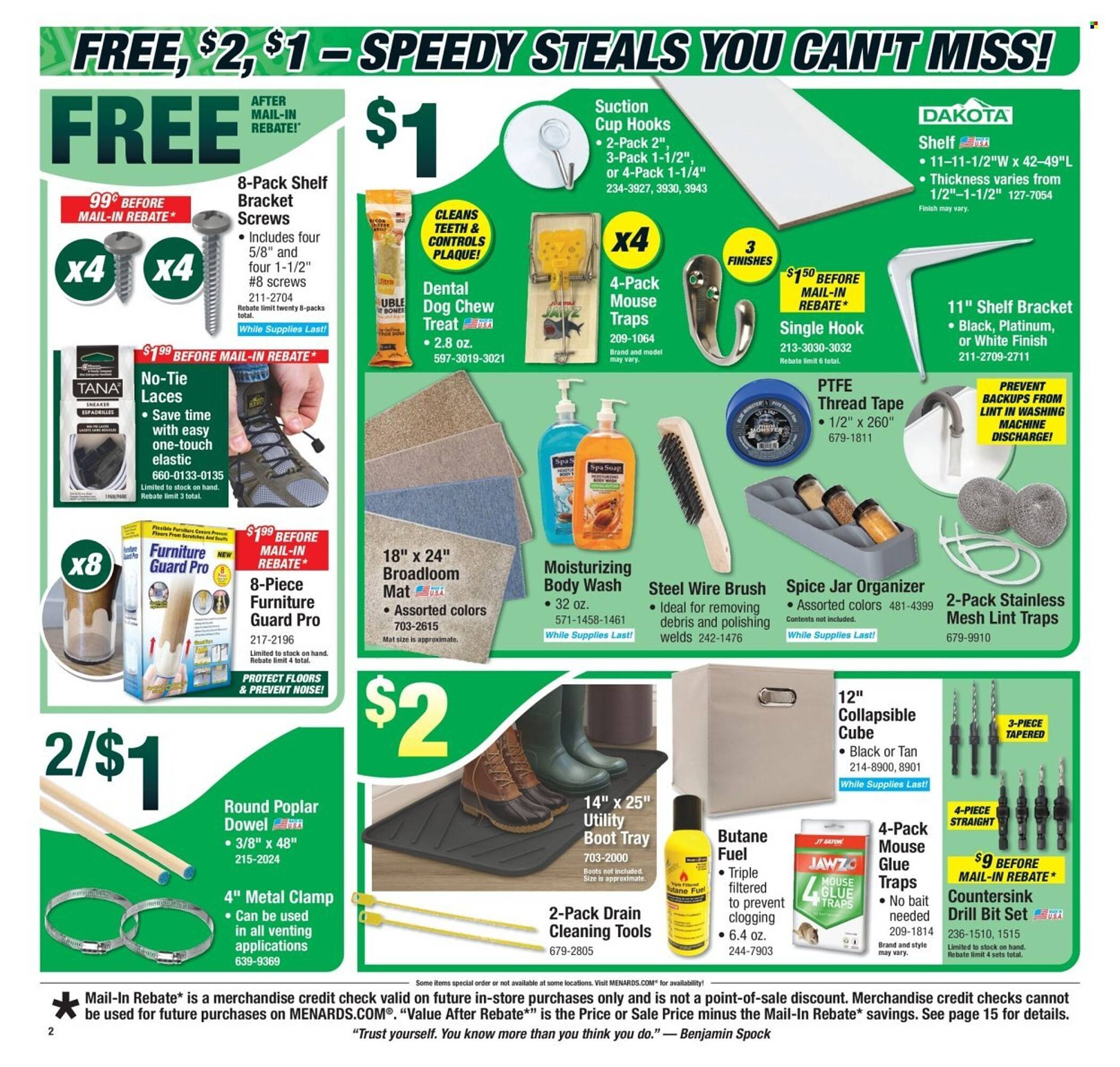 Menards weekly ad