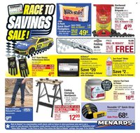 Menards weekly ad