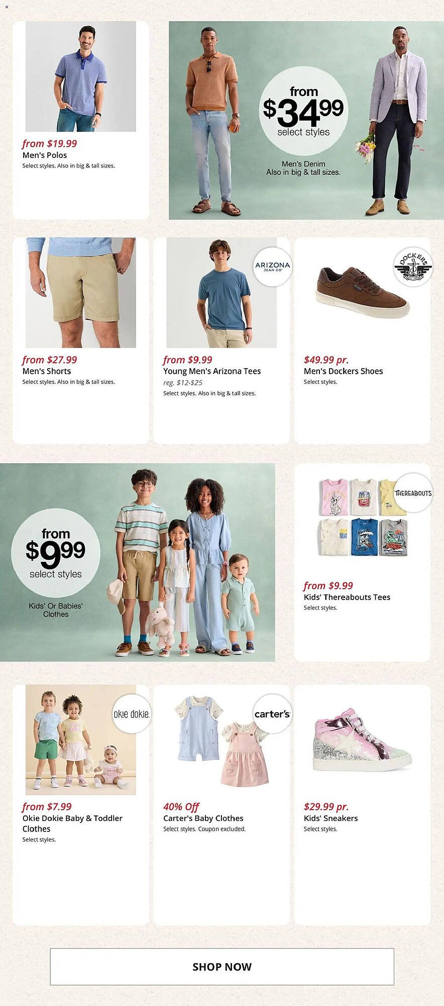 JC Penney weekly ad