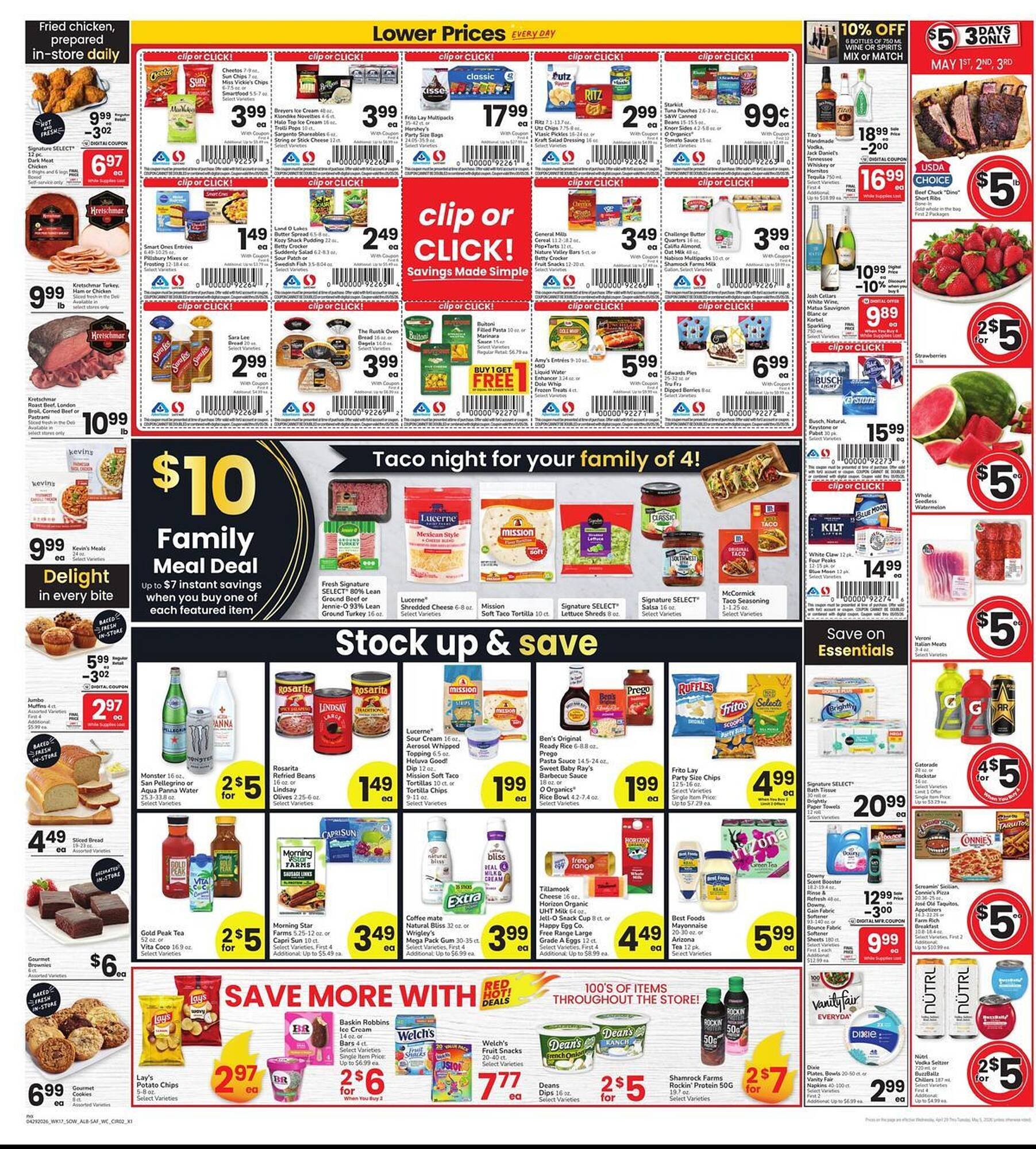 Safeway weekly ad