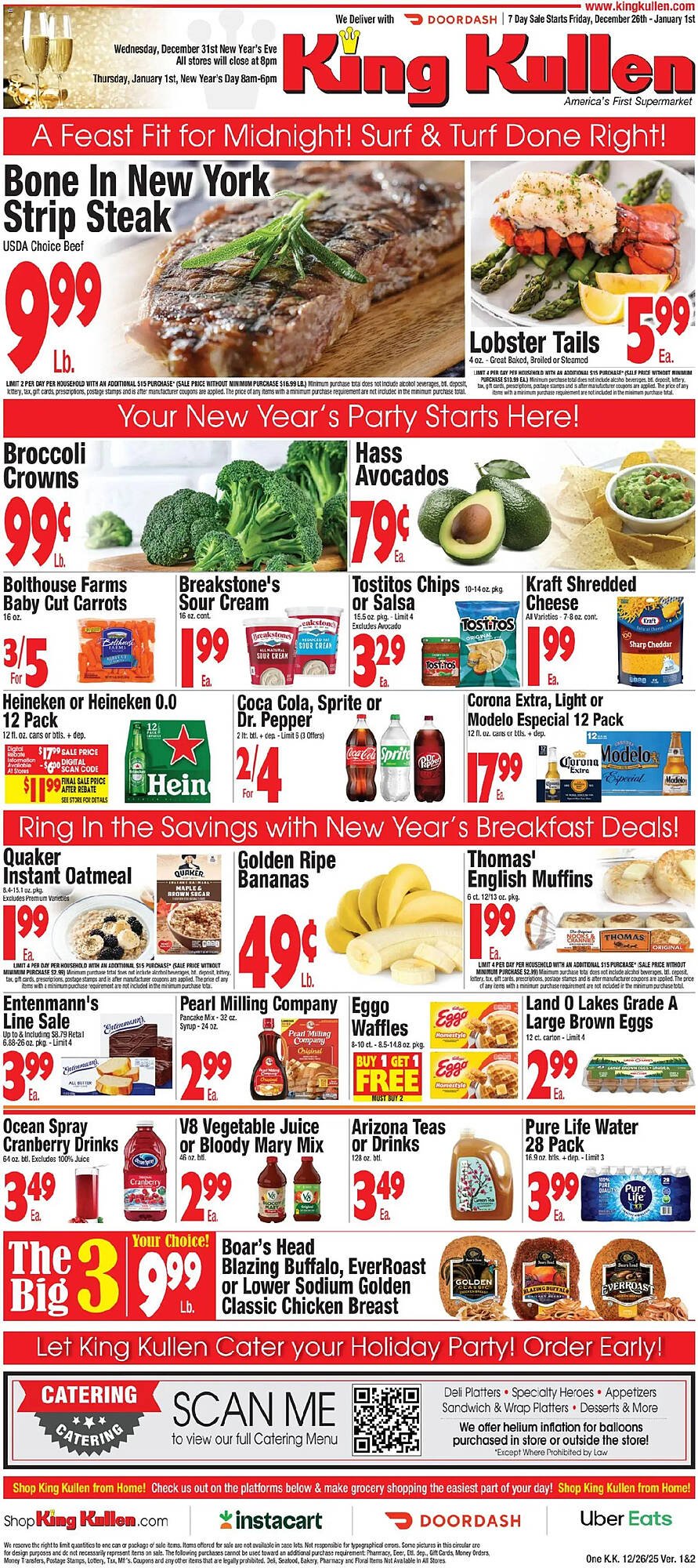 King Kullen weekly ad