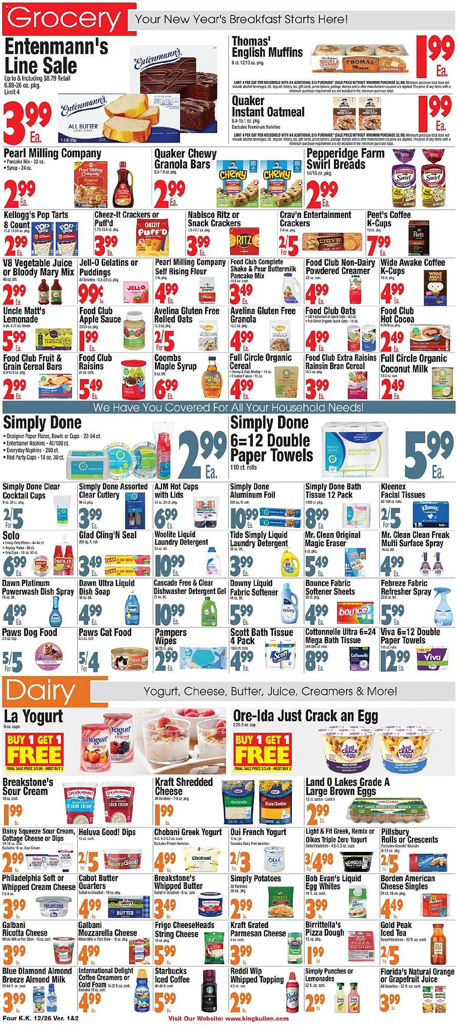 King Kullen weekly ad