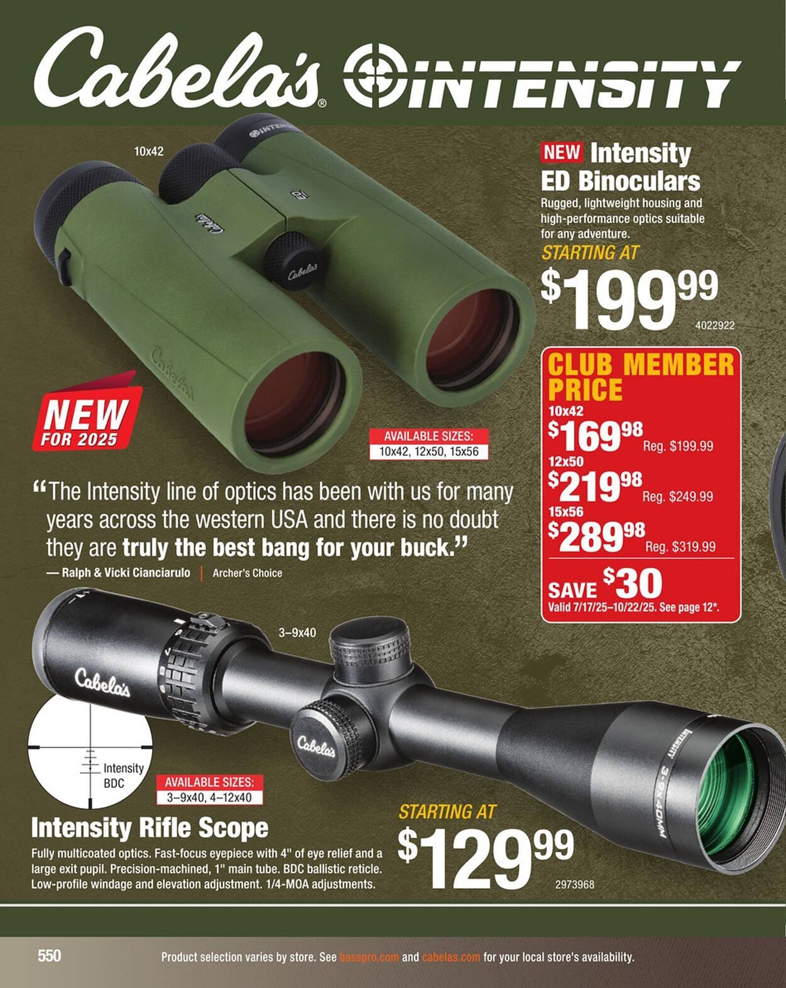 Cabela's Weekly Ad (2025-09-03 - 2025-09-17)