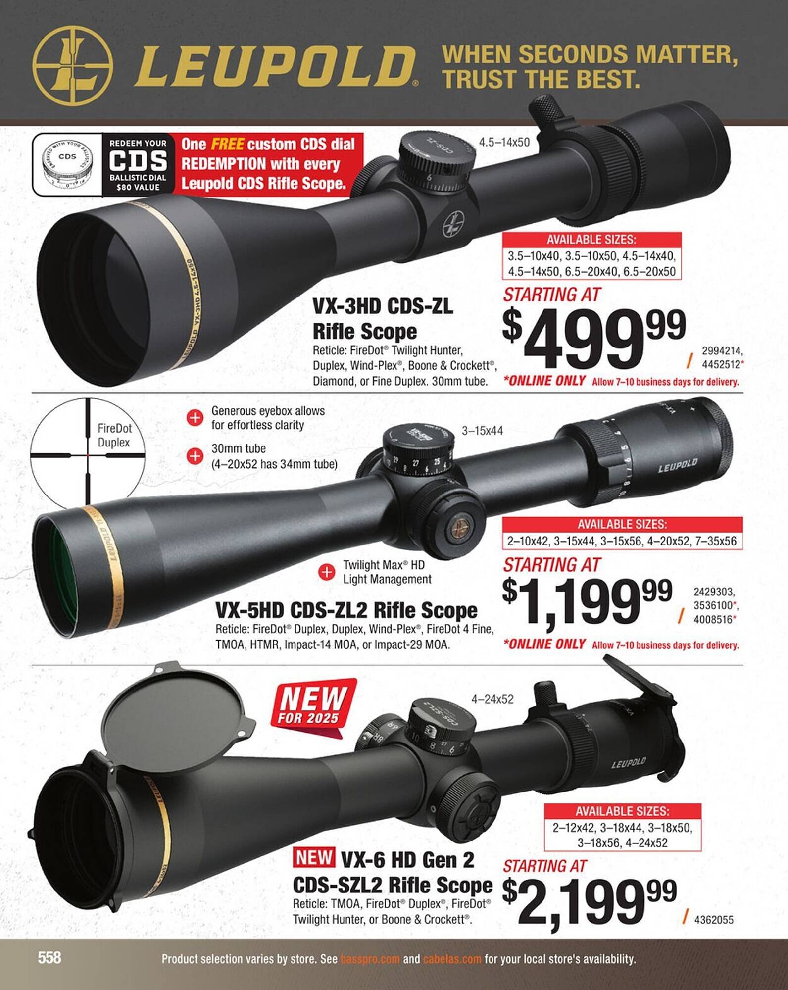 Cabela's Weekly Ad (2025-09-03 - 2025-09-17)
