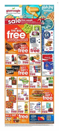Giant Eagle weekly ad