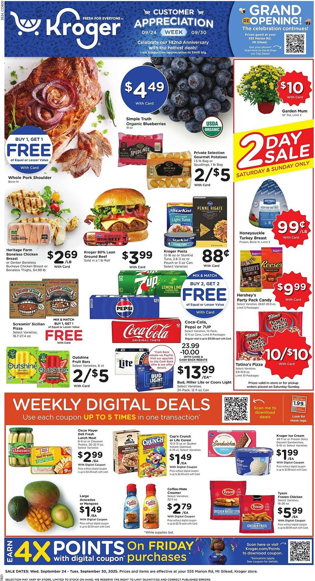 Kroger weekly ad (2025-09-24 - 2025-09-30) | 1