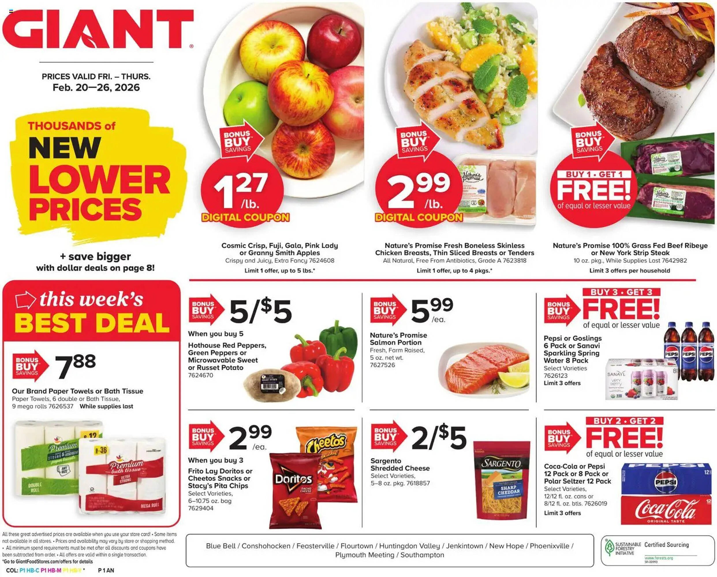 GIANT weekly ad