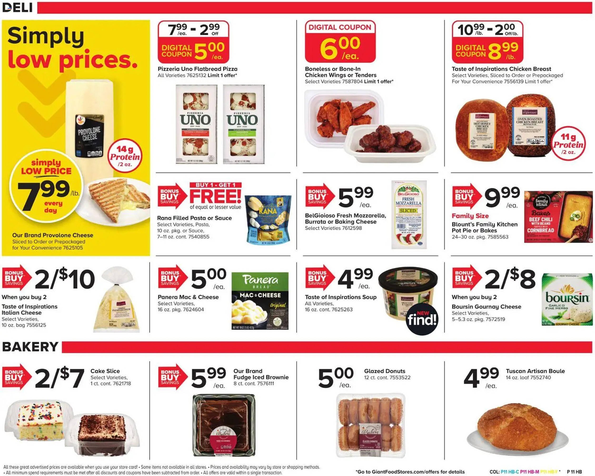 GIANT weekly ad