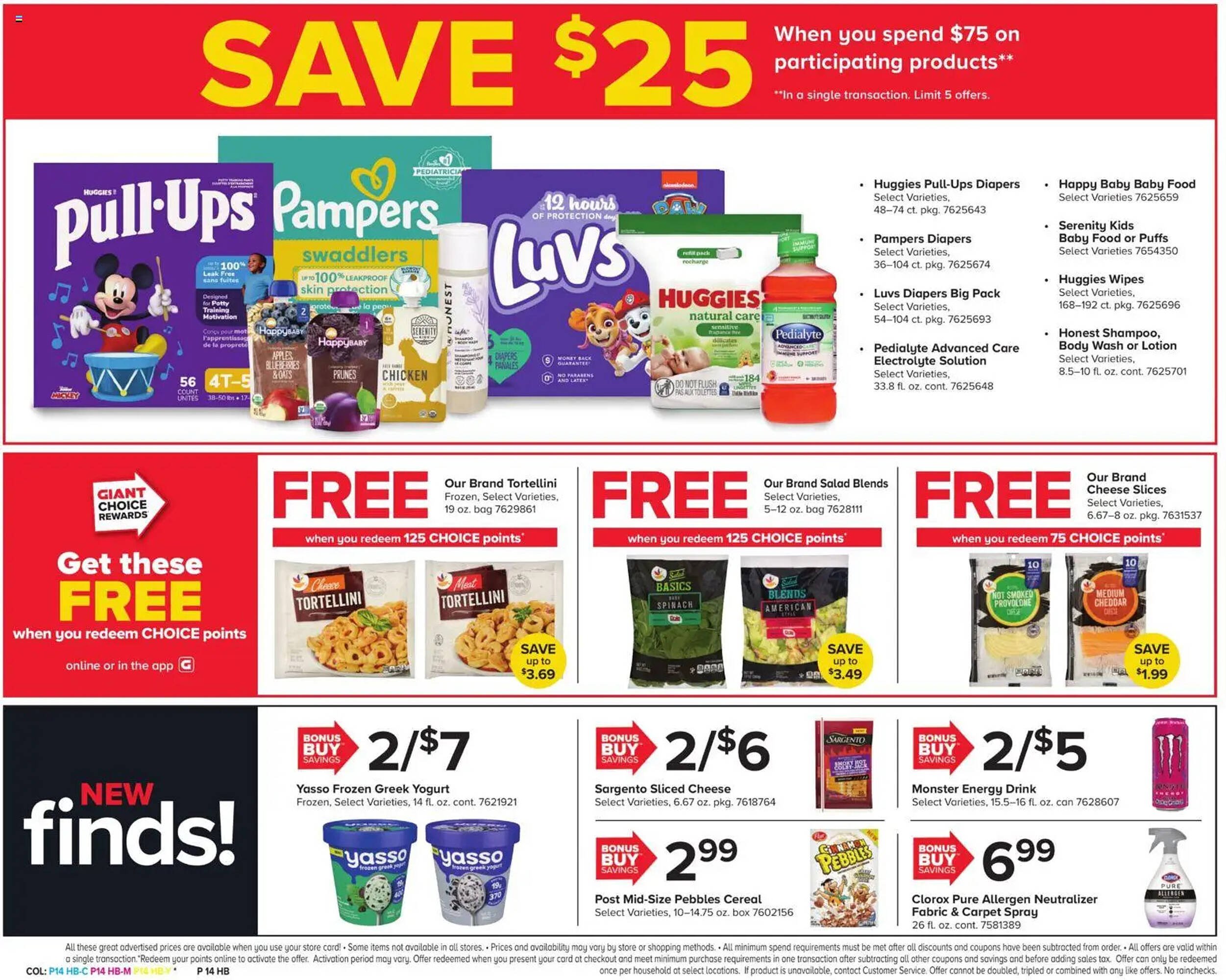 GIANT weekly ad