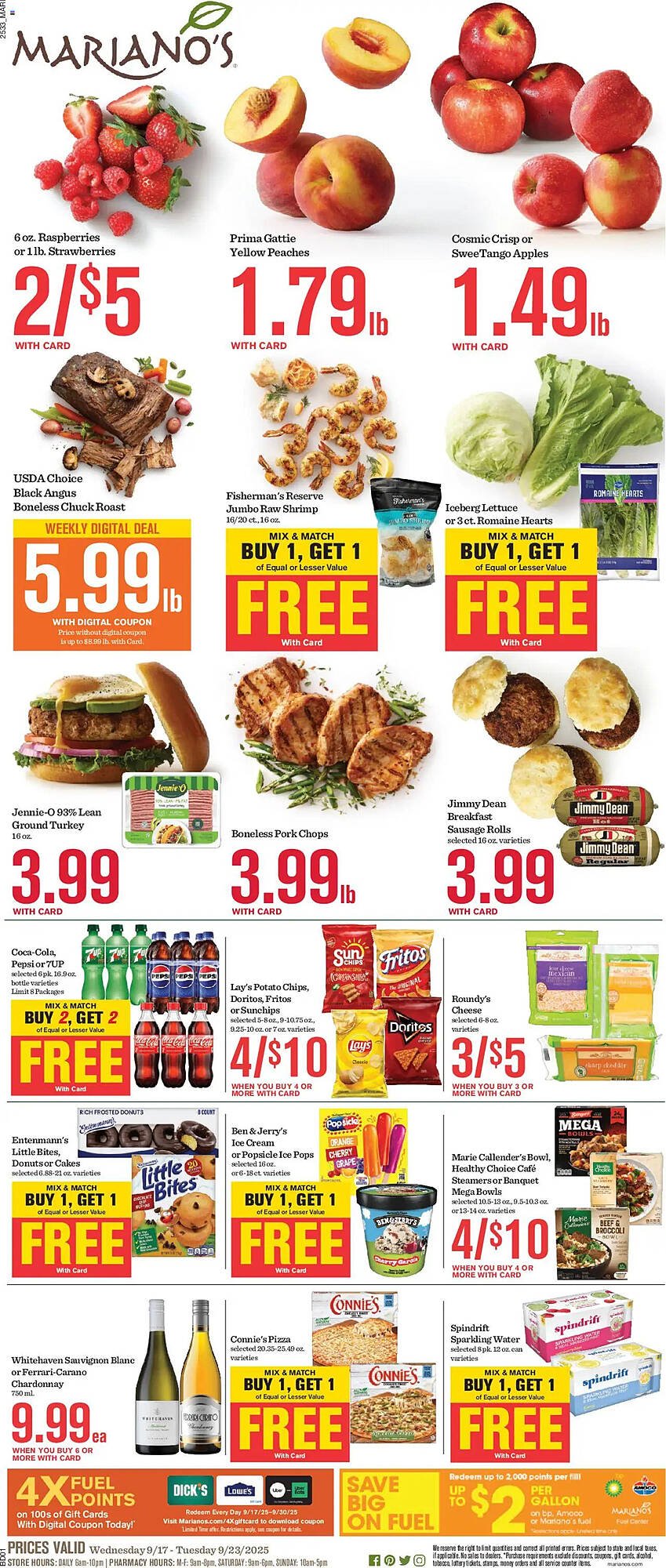 Mariano&#039;s weekly ad (2025-09-17 - 2025-09-23) | 1