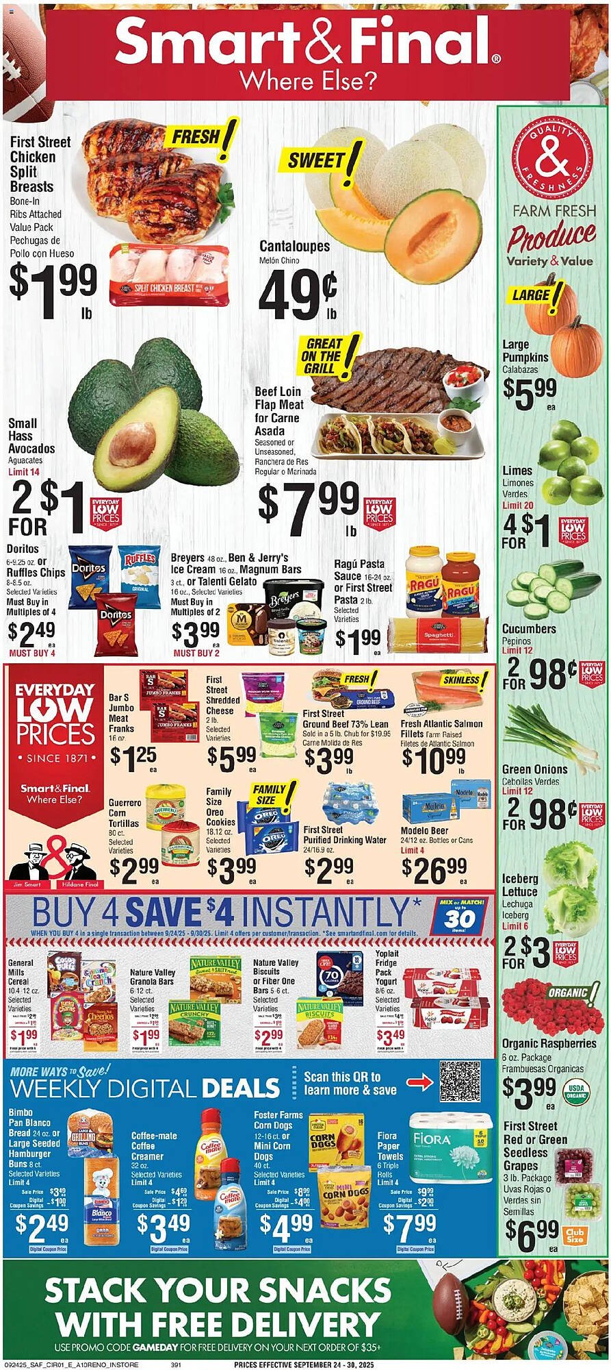 Smart &amp; Final weekly ad (2025-09-24 - 2025-10-01) | 1