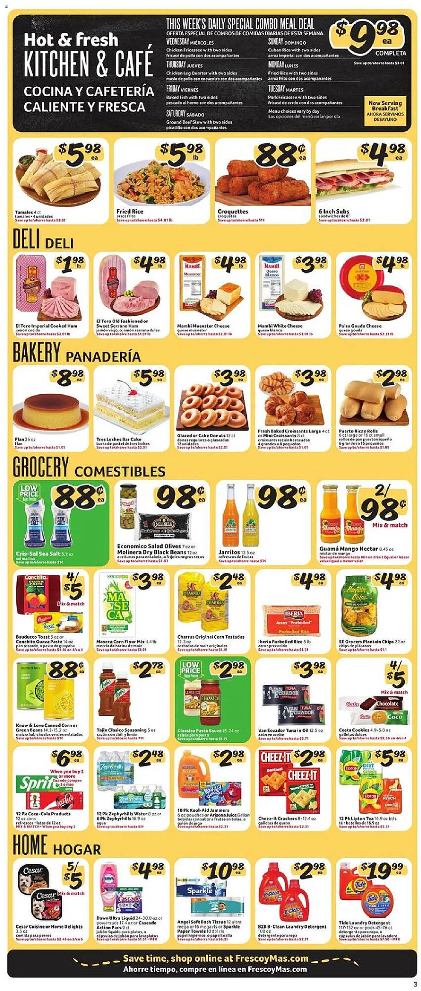 Fresco y Más weekly ad