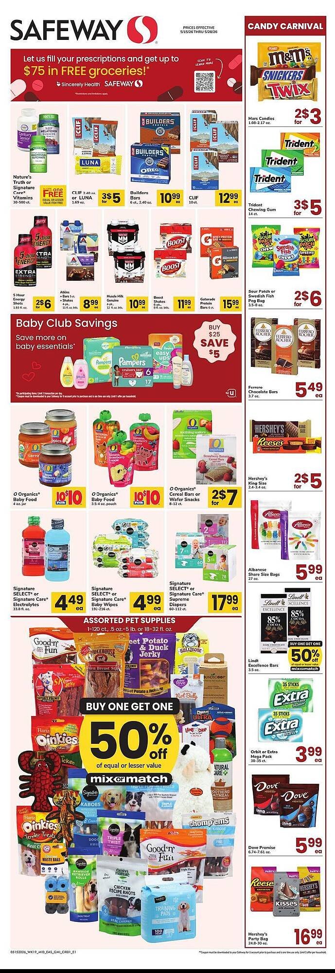 Safeway weekly ad