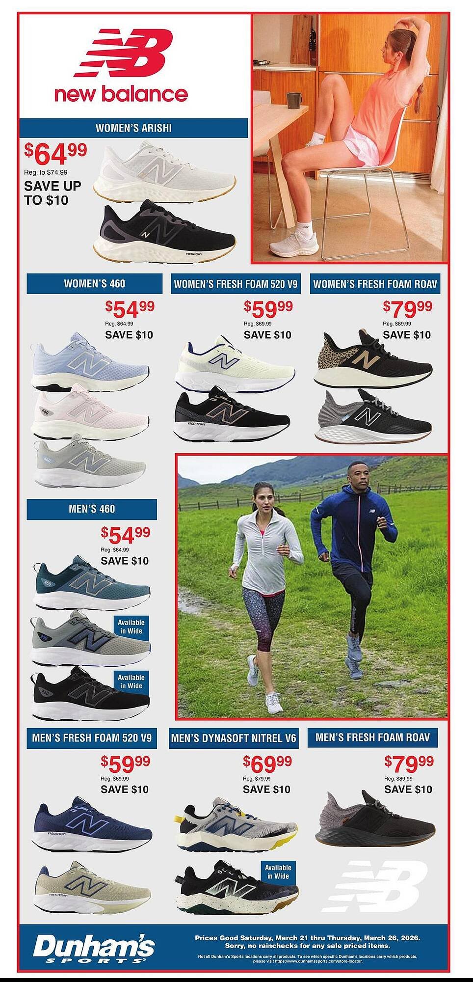 Dunham's Sports weekly ad