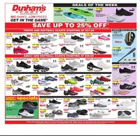 Dunham's Sports weekly ad