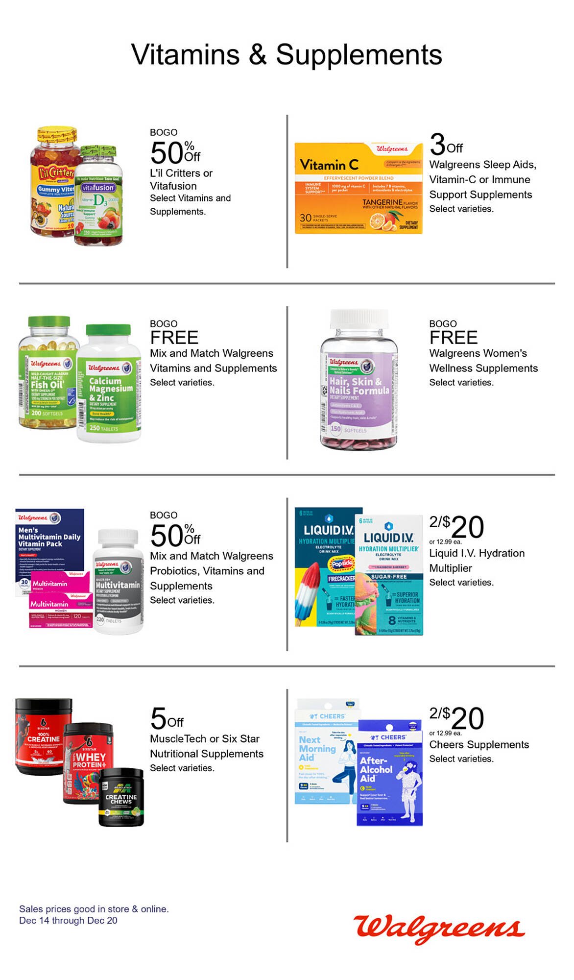 Walgreens weekly ad (2025-12-14 - 2025-12-20)