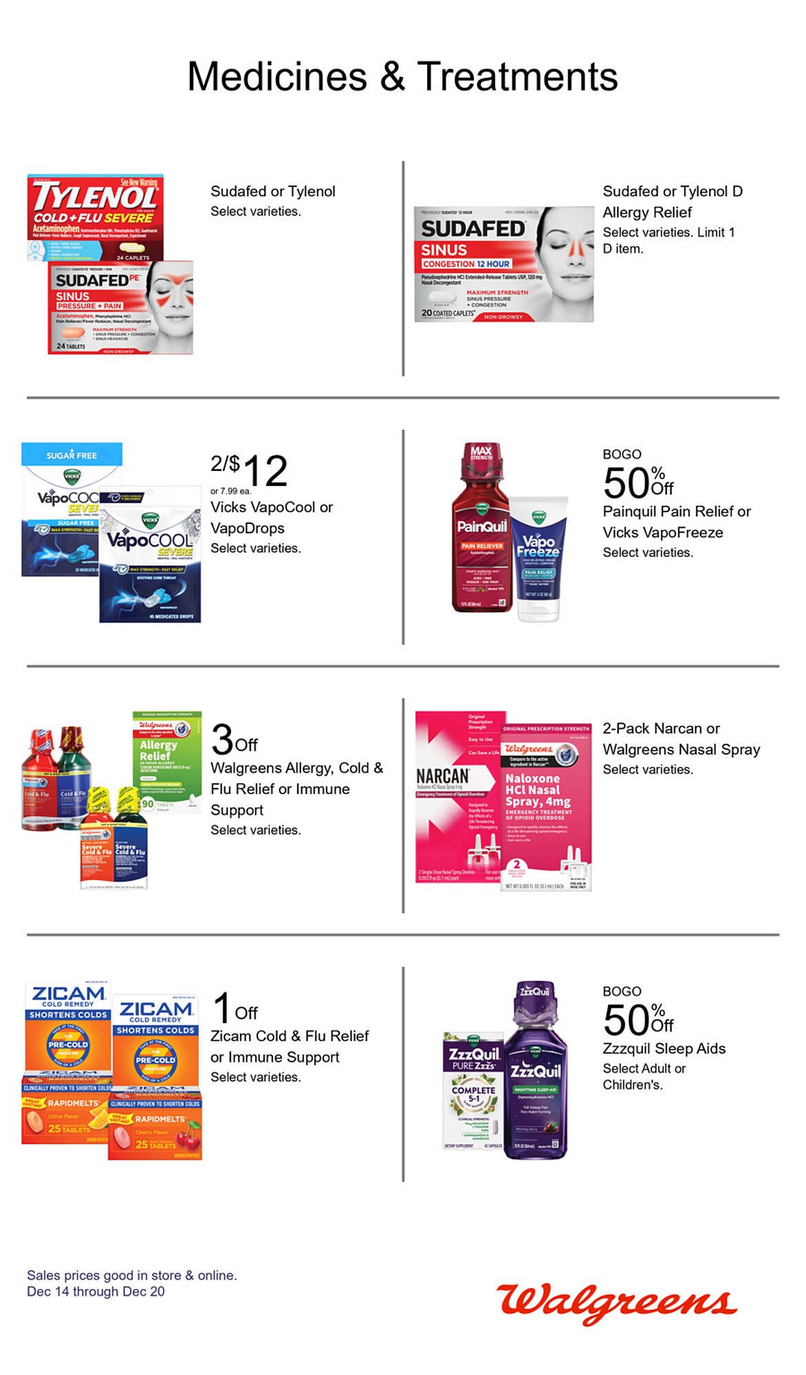 Walgreens weekly ad (2025-12-14 - 2025-12-20)