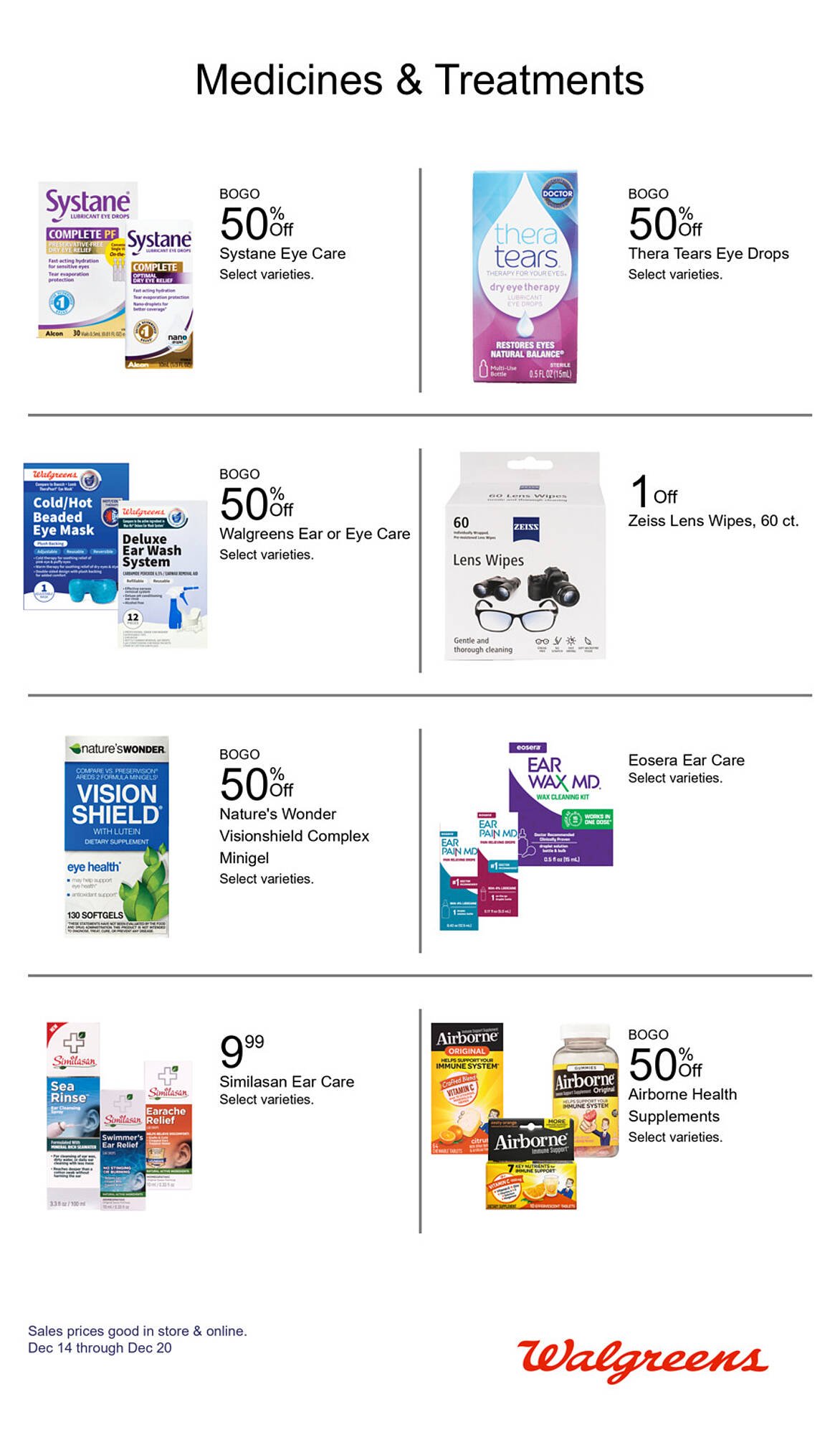 Walgreens weekly ad (2025-12-14 - 2025-12-20)