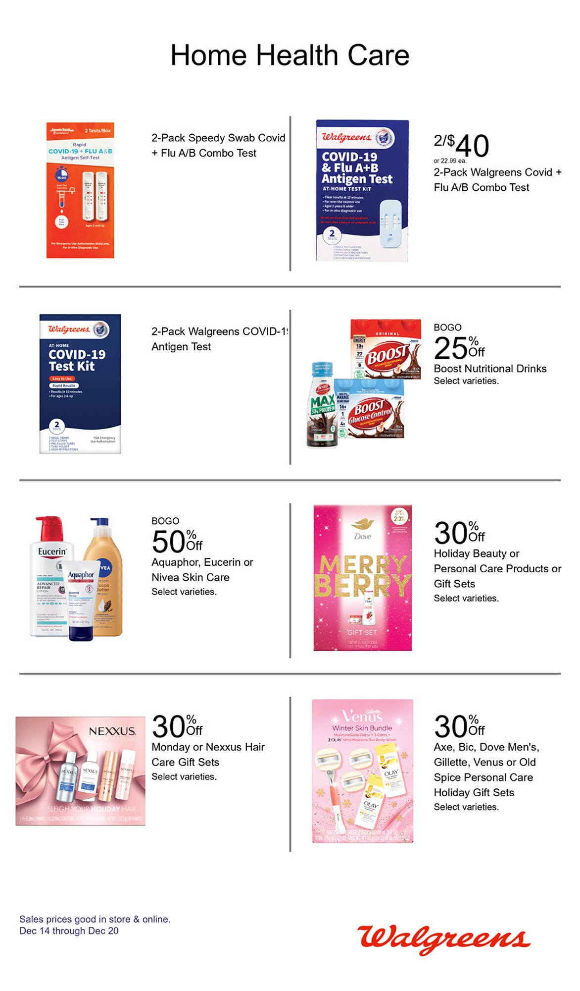 Walgreens weekly ad (2025-12-14 - 2025-12-20)