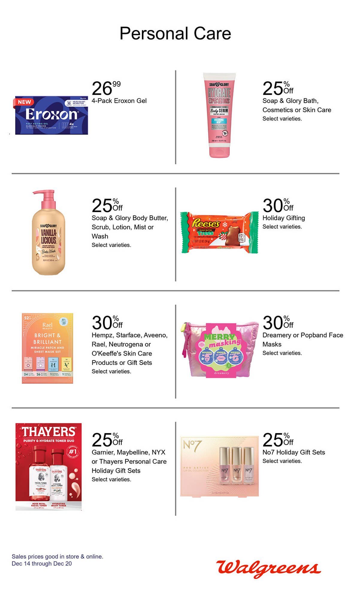 Walgreens weekly ad (2025-12-14 - 2025-12-20)