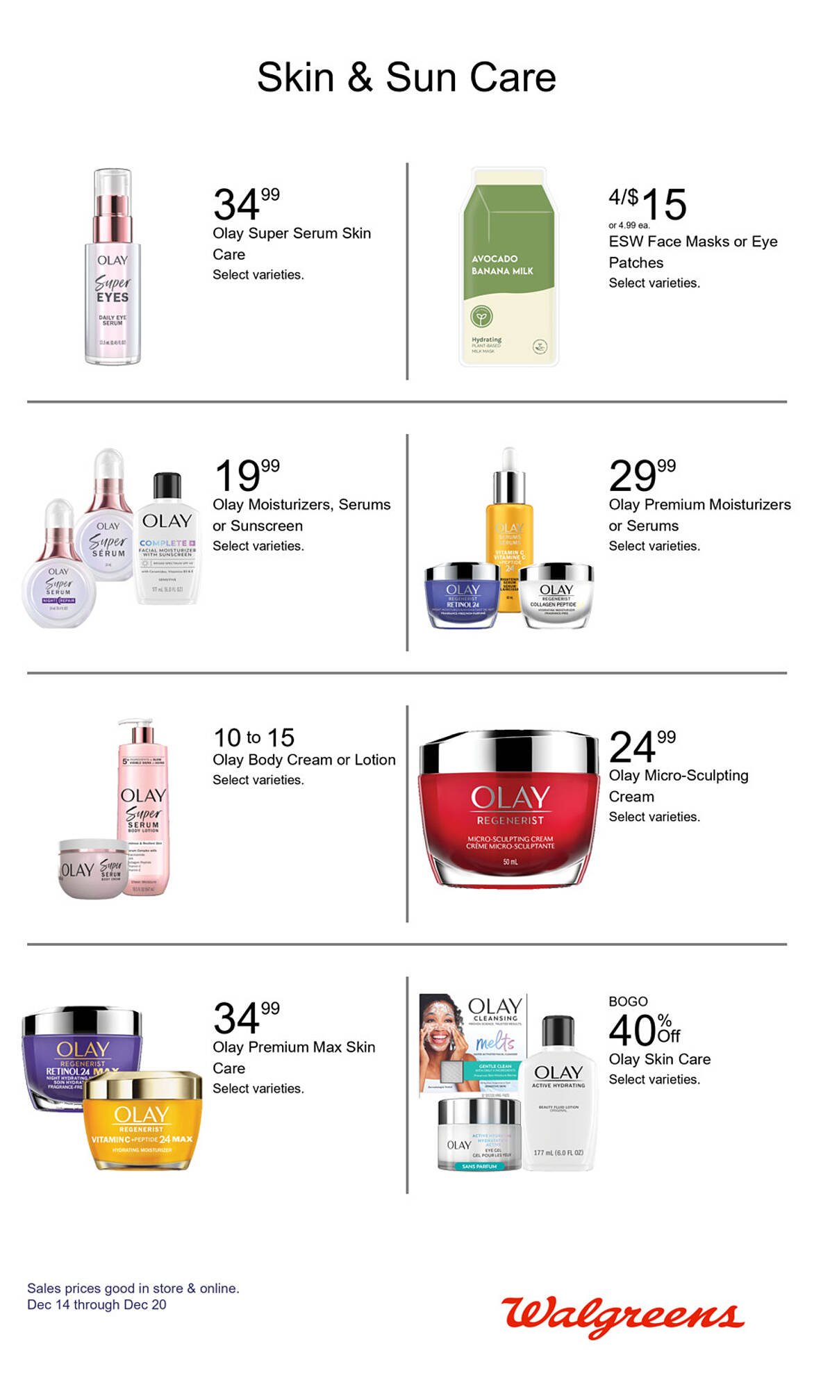 Walgreens weekly ad (2025-12-14 - 2025-12-20)