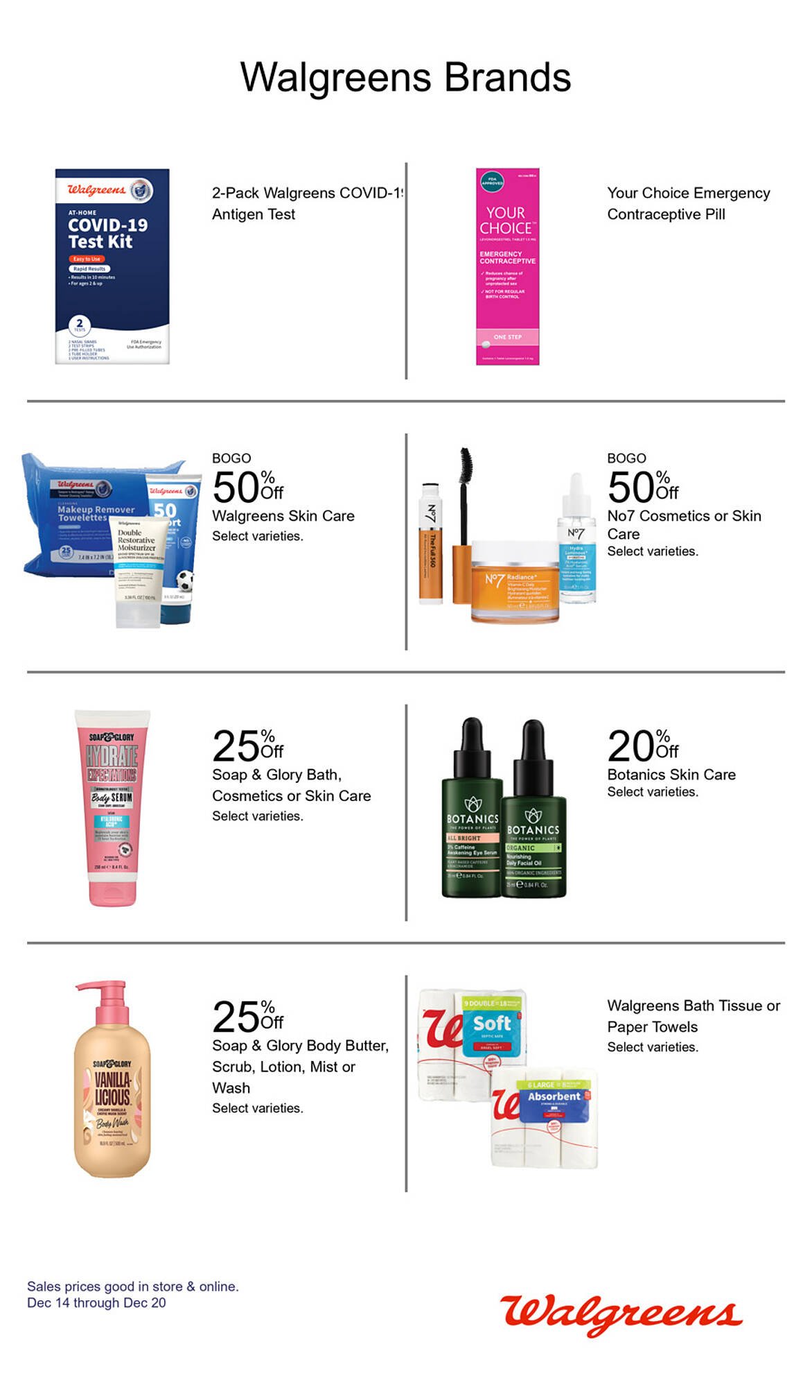 Walgreens weekly ad