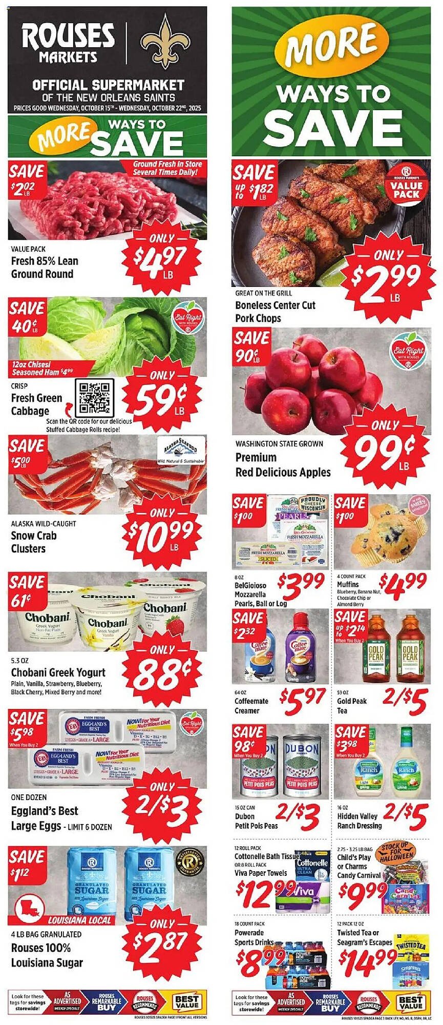 Rouses weekly ad (2025-10-15 - 2025-10-22) | 1