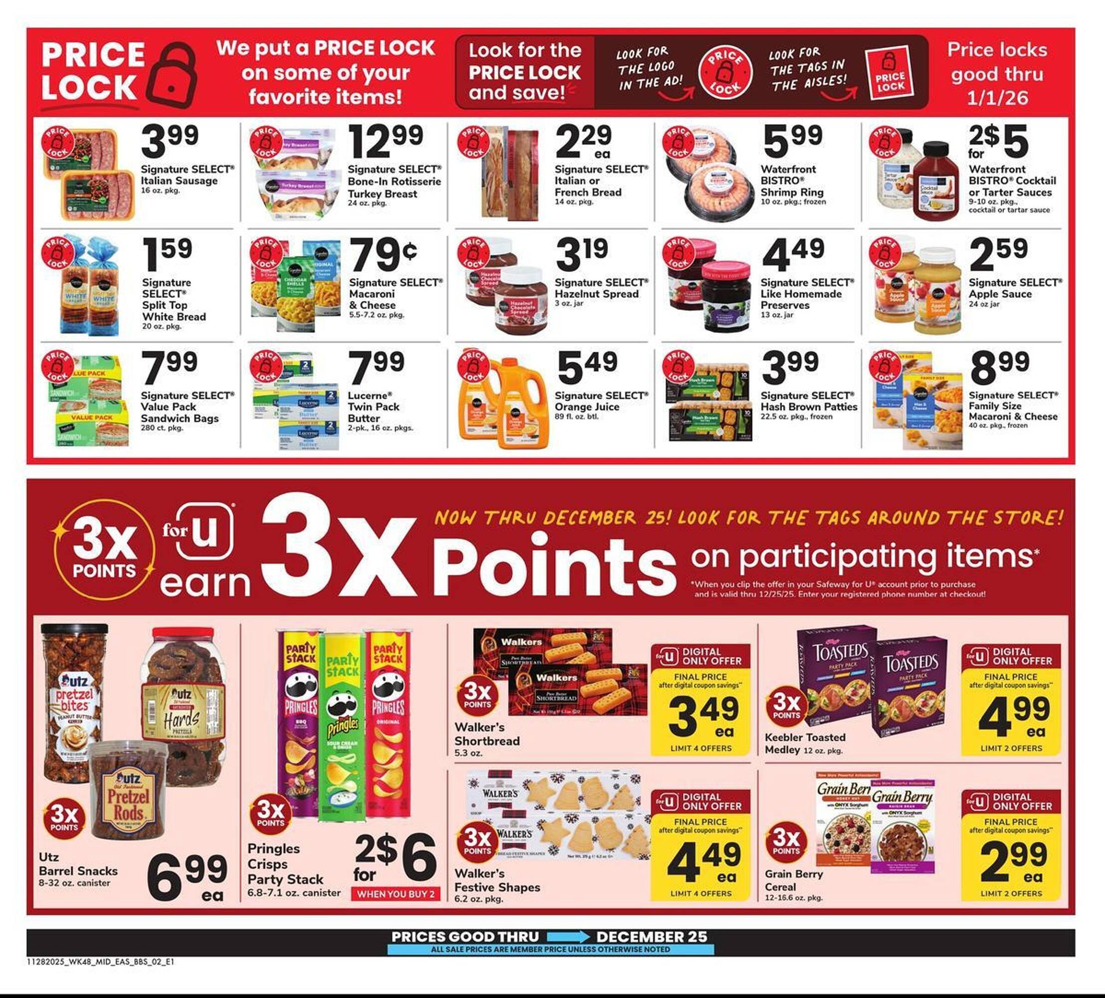 Safeway weekly ad